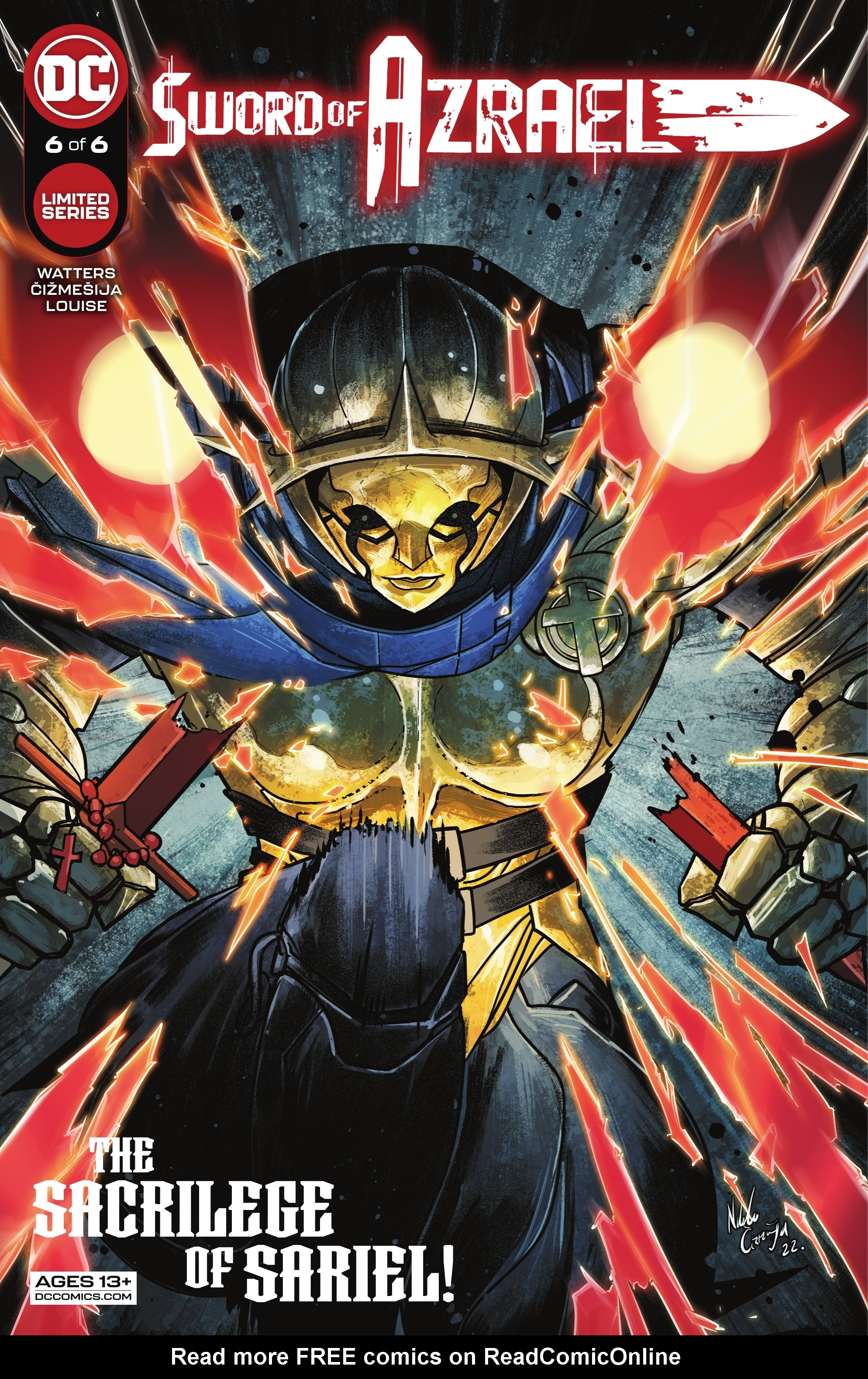Read online Sword Of Azrael comic -  Issue #6 - 1
