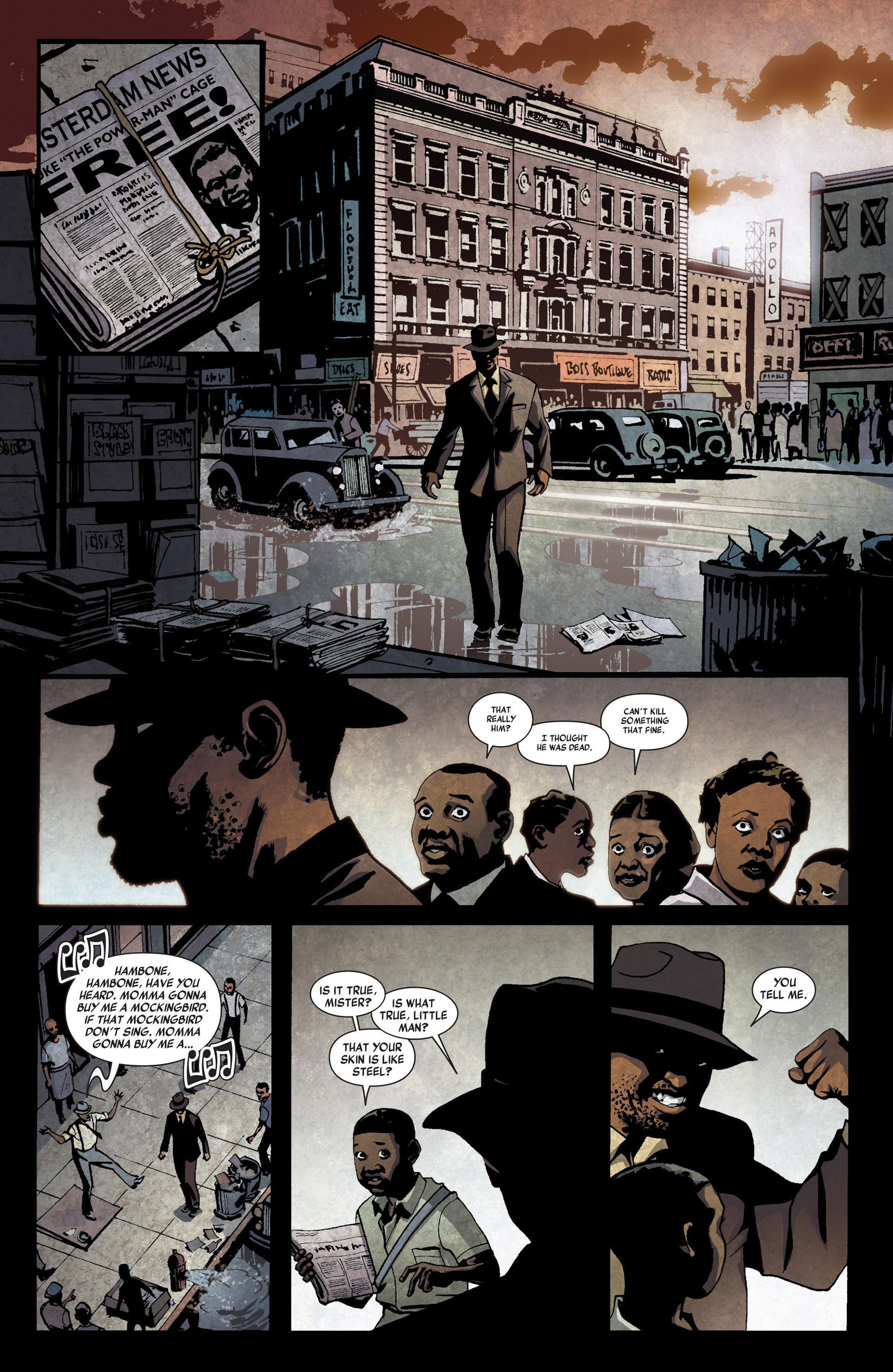 Read online Luke Cage Noir comic -  Issue #1 - 6