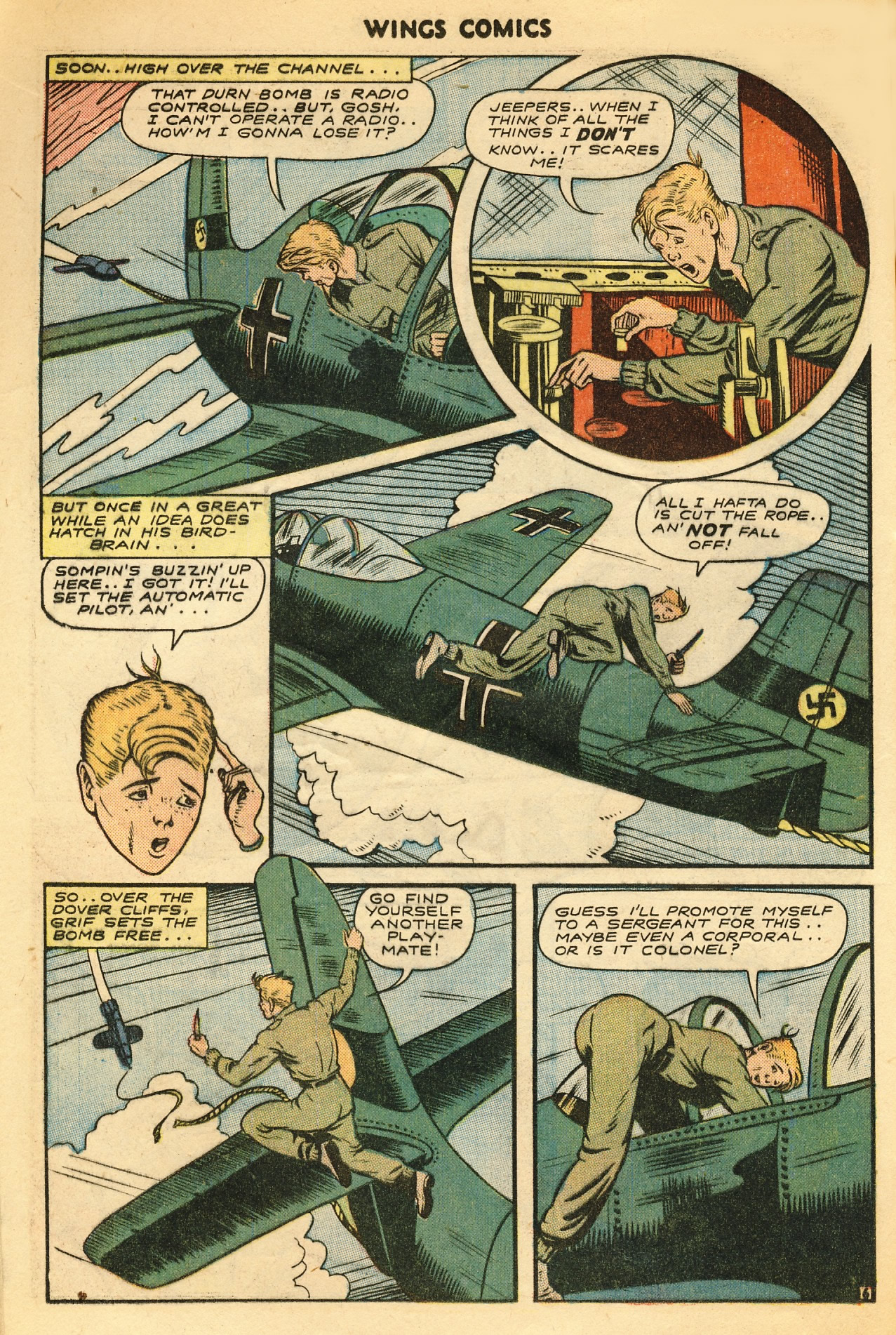 Read online Wings Comics comic -  Issue #54 - 18