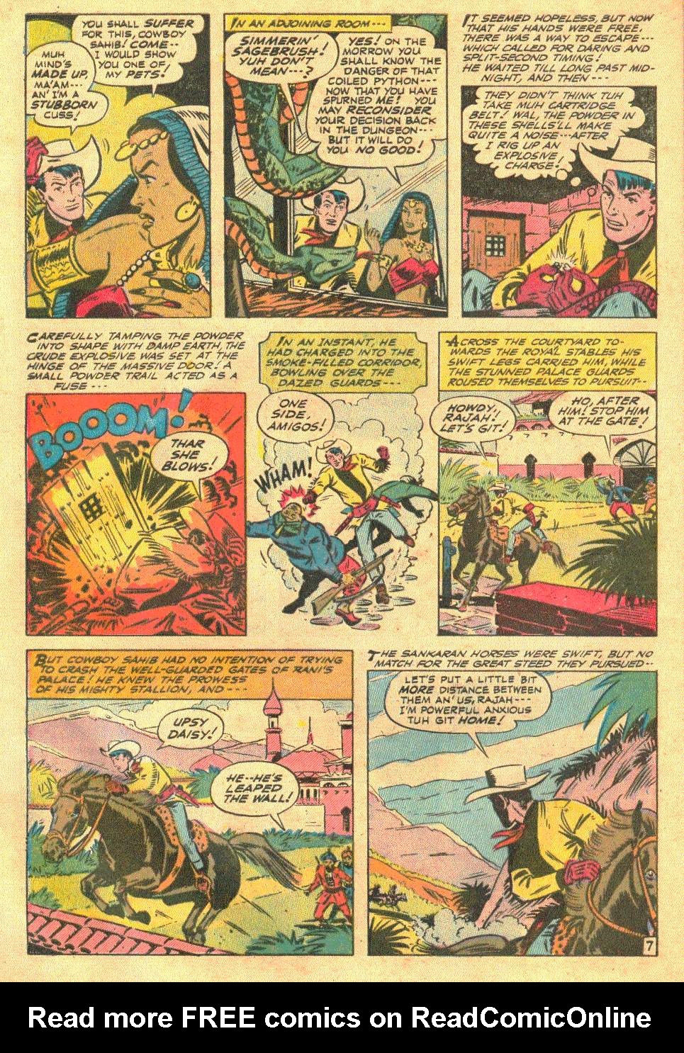 Read online Hooded Horseman comic -  Issue #29 - 32