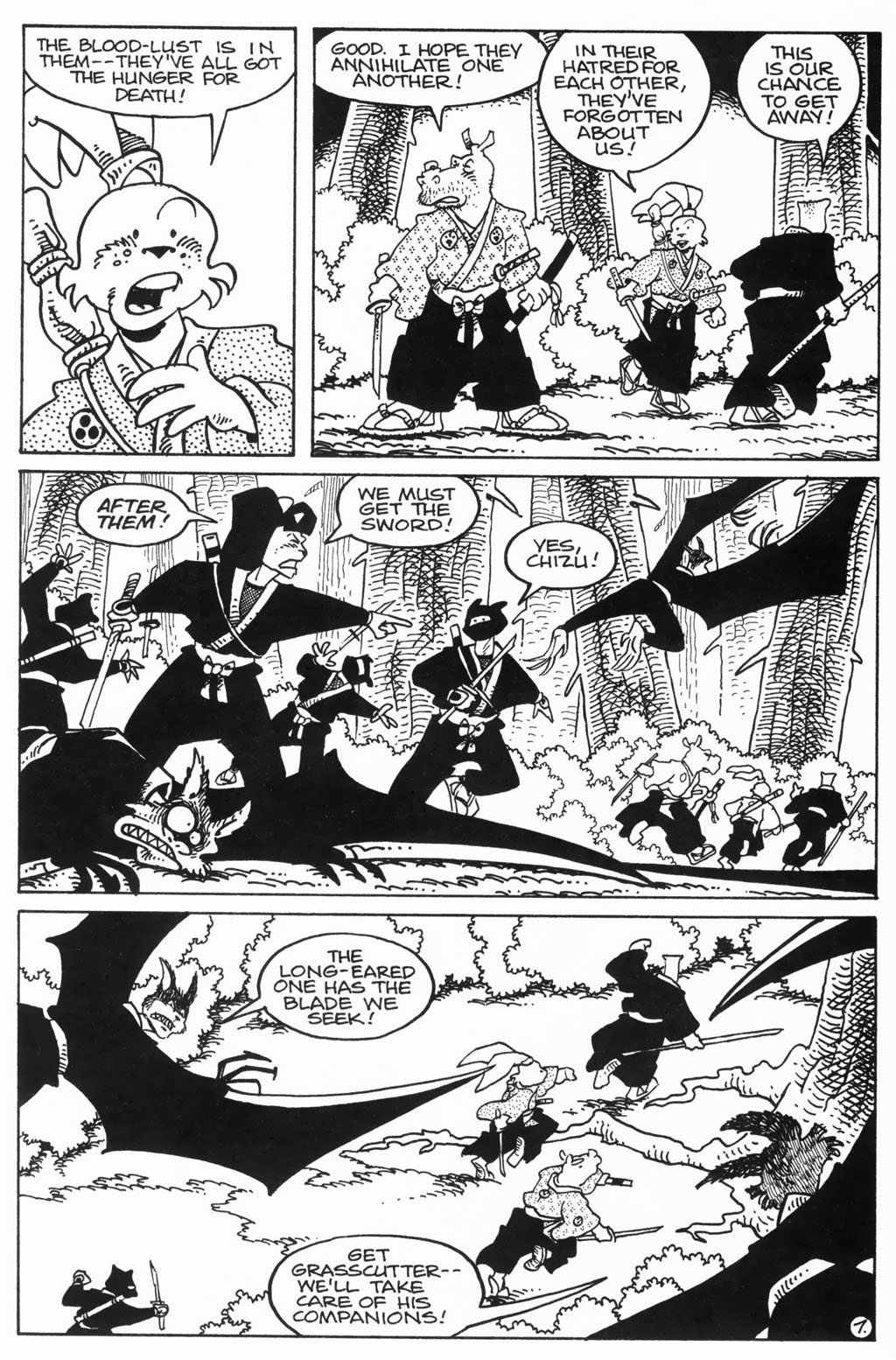 Read online Usagi Yojimbo (1996) comic -  Issue #42 - 8