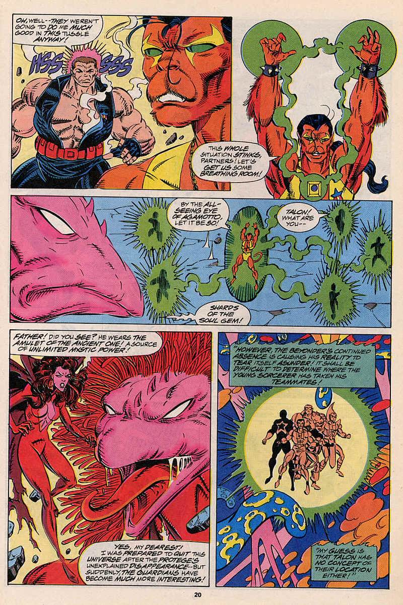 Read online Guardians of the Galaxy (1990) comic -  Issue #48 - 17