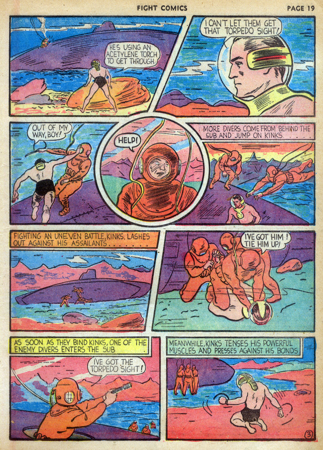 Read online Fight Comics comic -  Issue #8 - 21