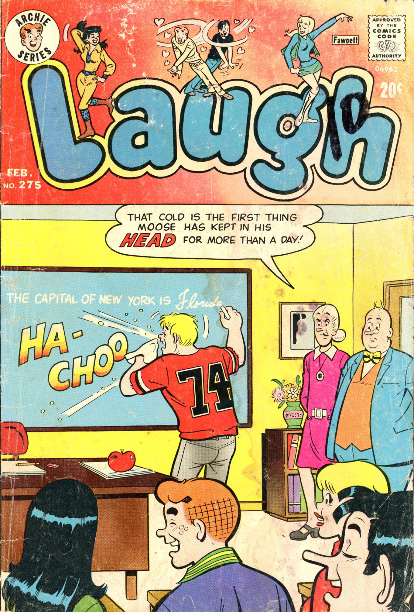 Read online Laugh (Comics) comic -  Issue #275 - 1