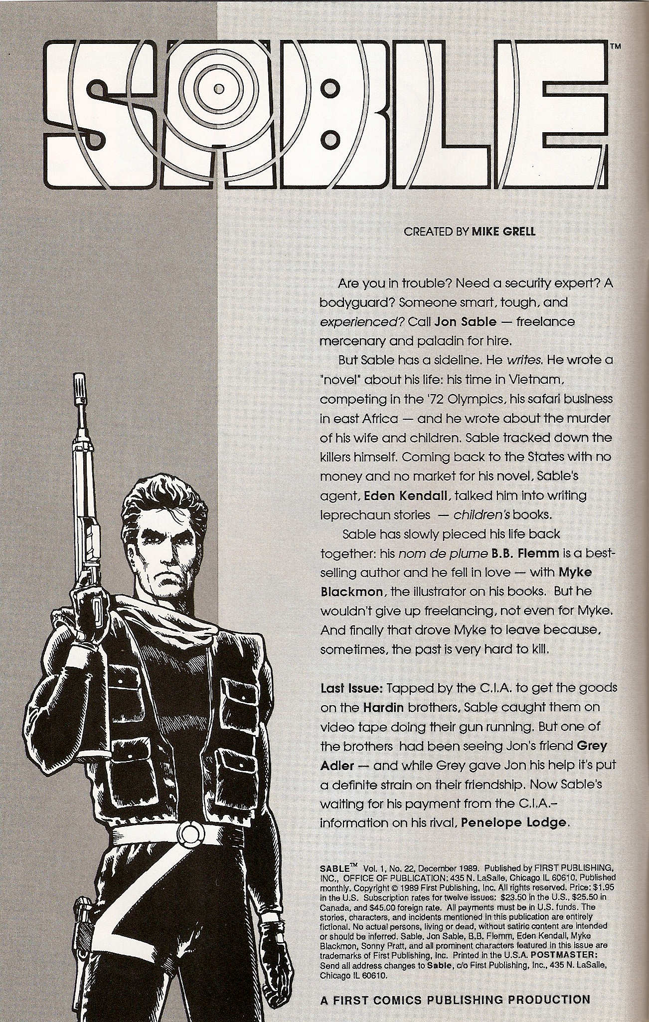 Read online Sable comic -  Issue #22 - 2