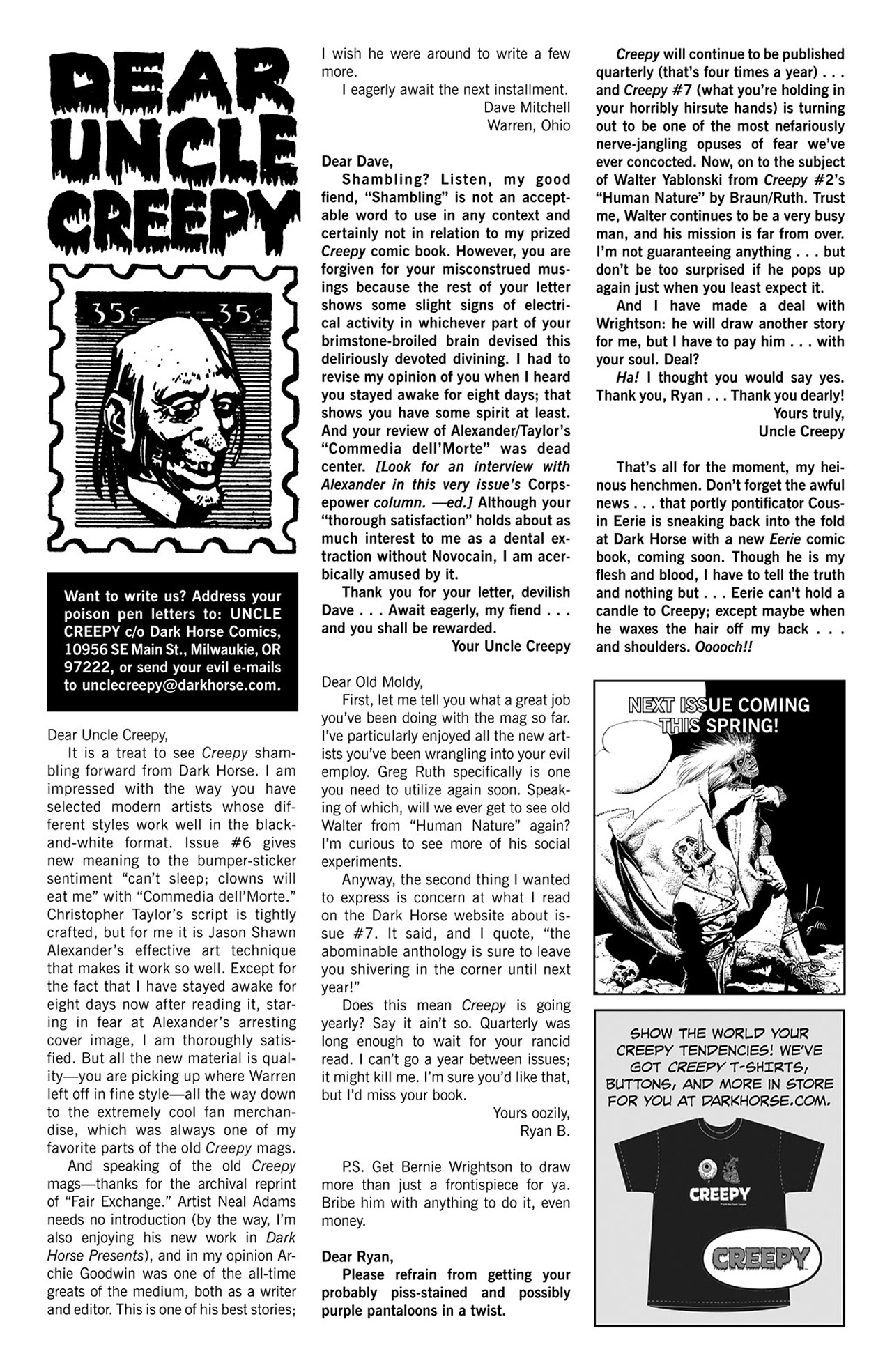 Read online Creepy (2009) comic -  Issue #7 - 4