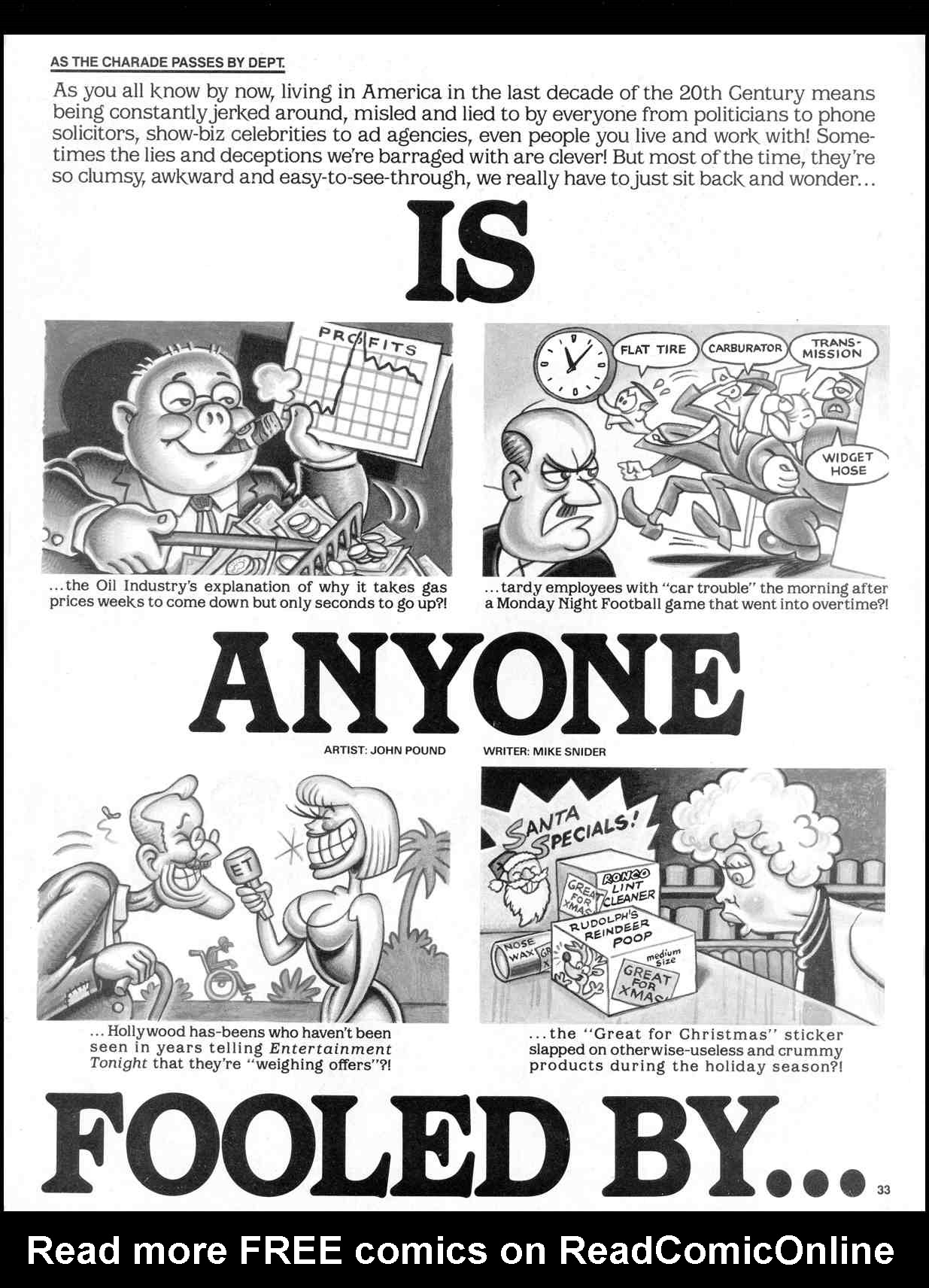 Read online MAD comic -  Issue #312 - 35