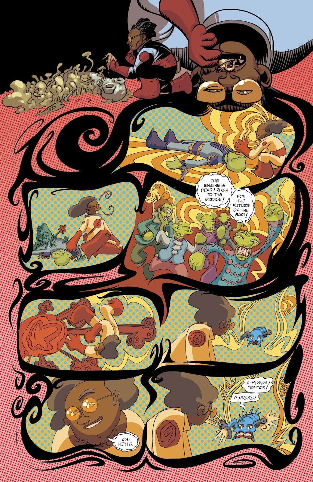 Cave Carson Has An Interstellar Eye issue 4 - Page 7