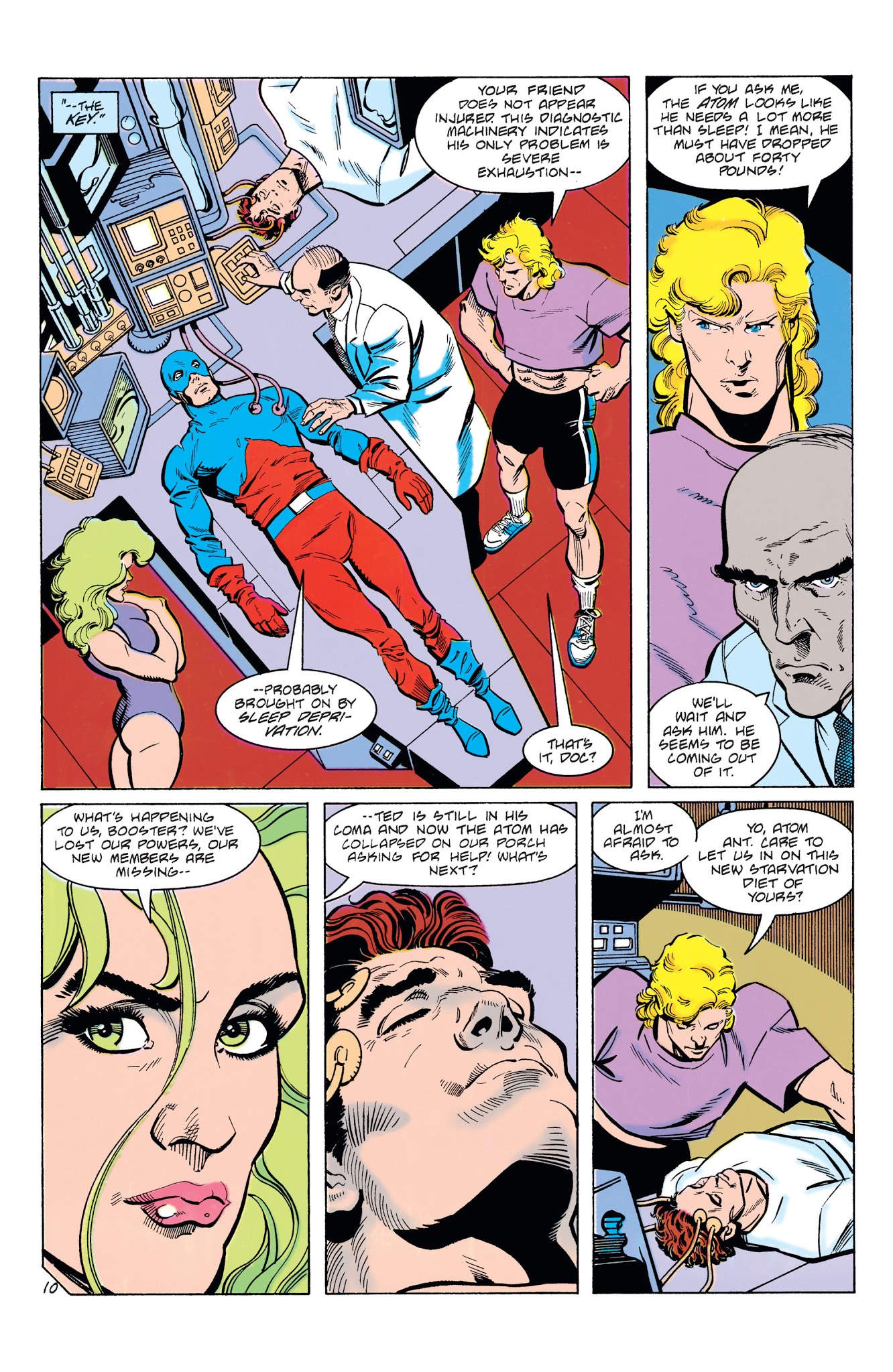 Read online Superman & The Justice League America comic -  Issue #2 - 190