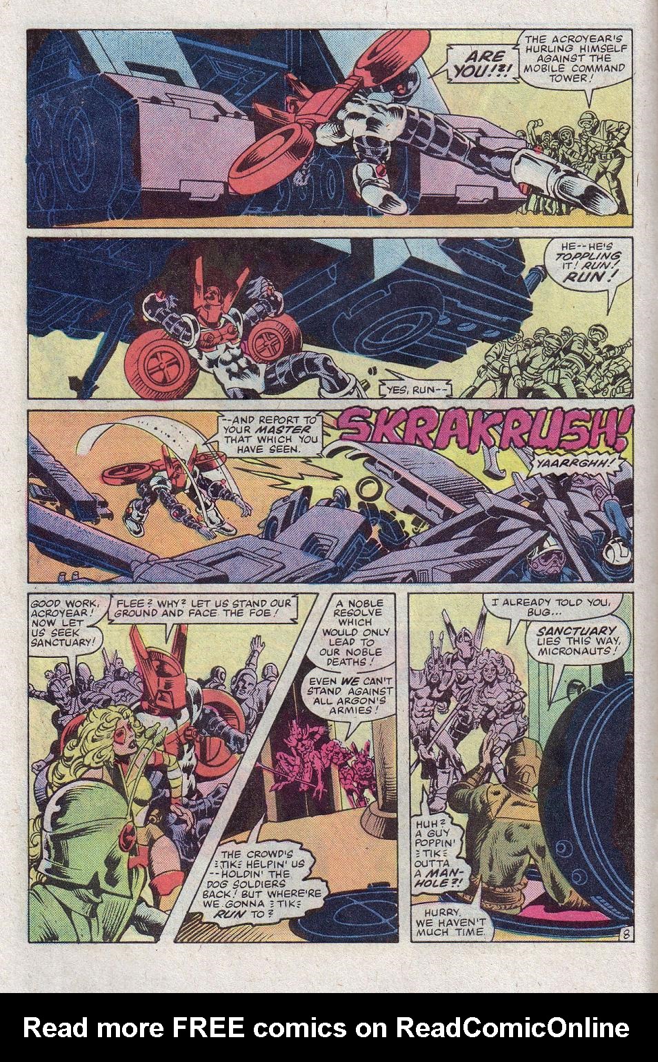 Read online Micronauts (1979) comic -  Issue #43 - 9