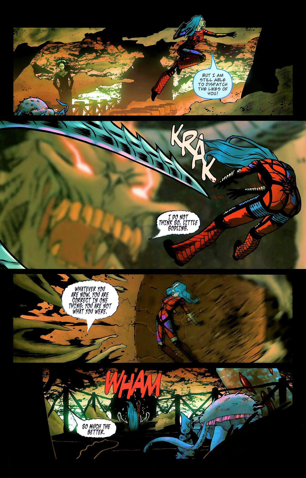 Read online Angel: Illyria: Haunted comic -  Issue #4 - 5