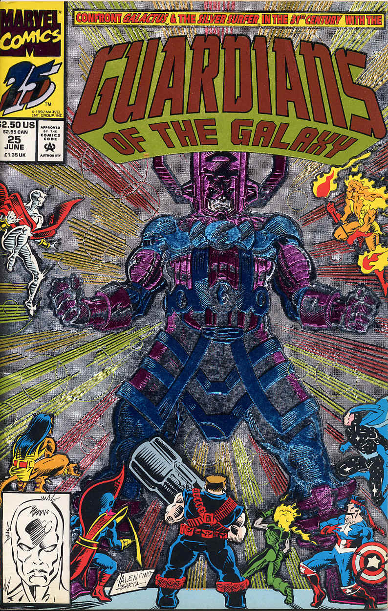 Read online Guardians of the Galaxy (1990) comic -  Issue #25 - 1