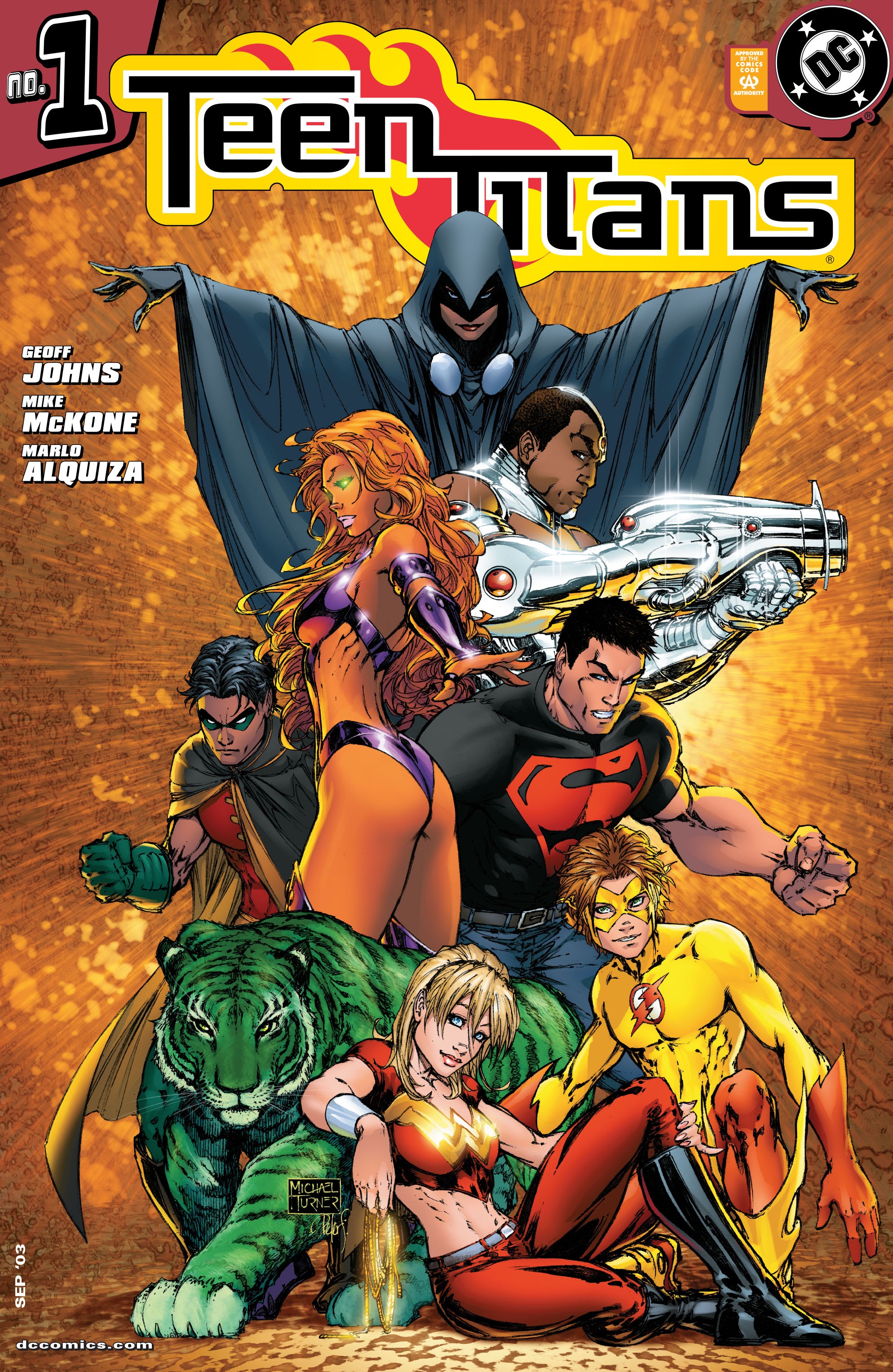 Read online Teen Titans (2003) comic -  Issue #1 - 2