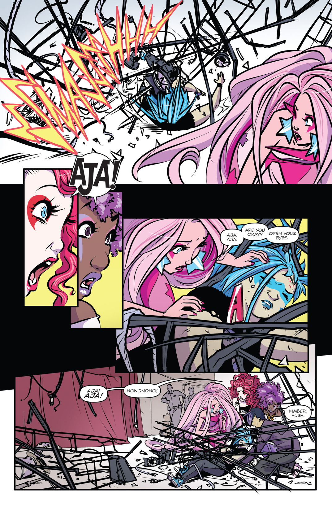 Read online Jem and The Holograms comic -  Issue #5 - 6