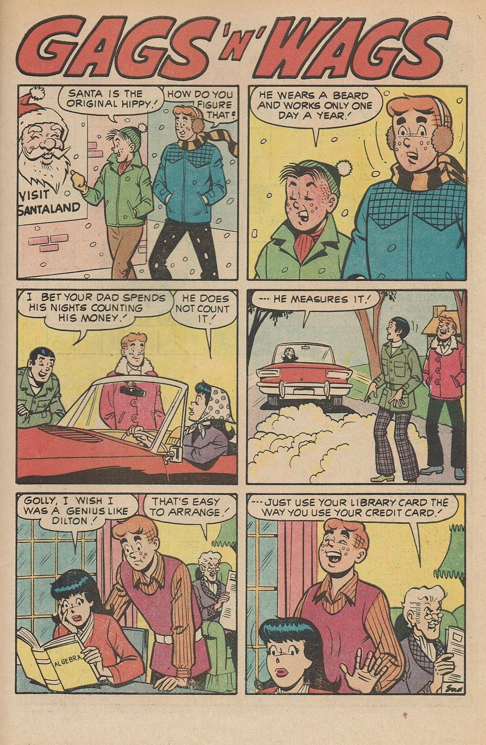 Read online Archie's Joke Book Magazine comic -  Issue #169 - 30