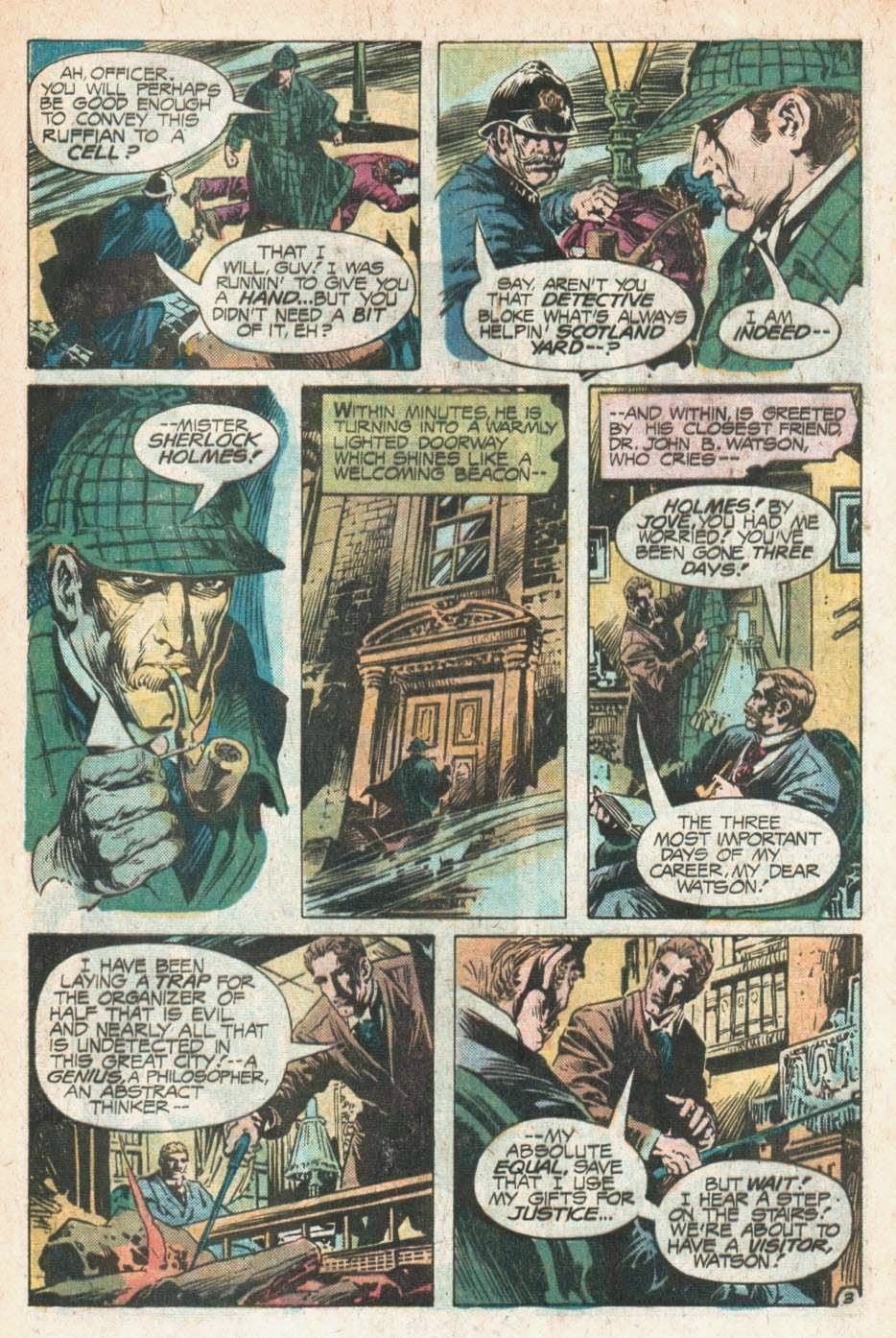 Read online Sherlock Holmes (1975) comic -  Issue # Full - 5