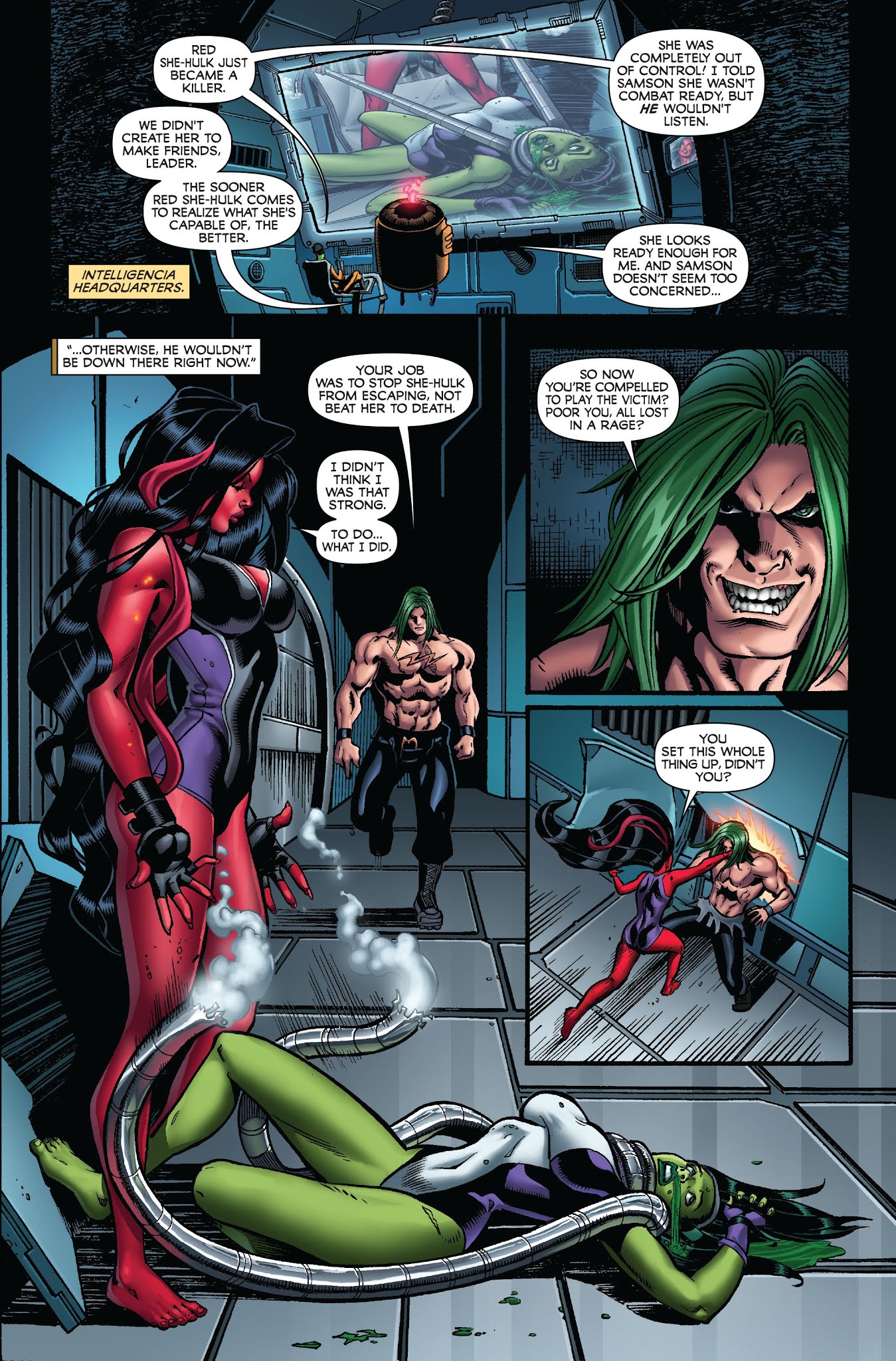 Read online The Incredible Hulks: Fall of the Hulks comic -  Issue # TPB (Part 2) - 5