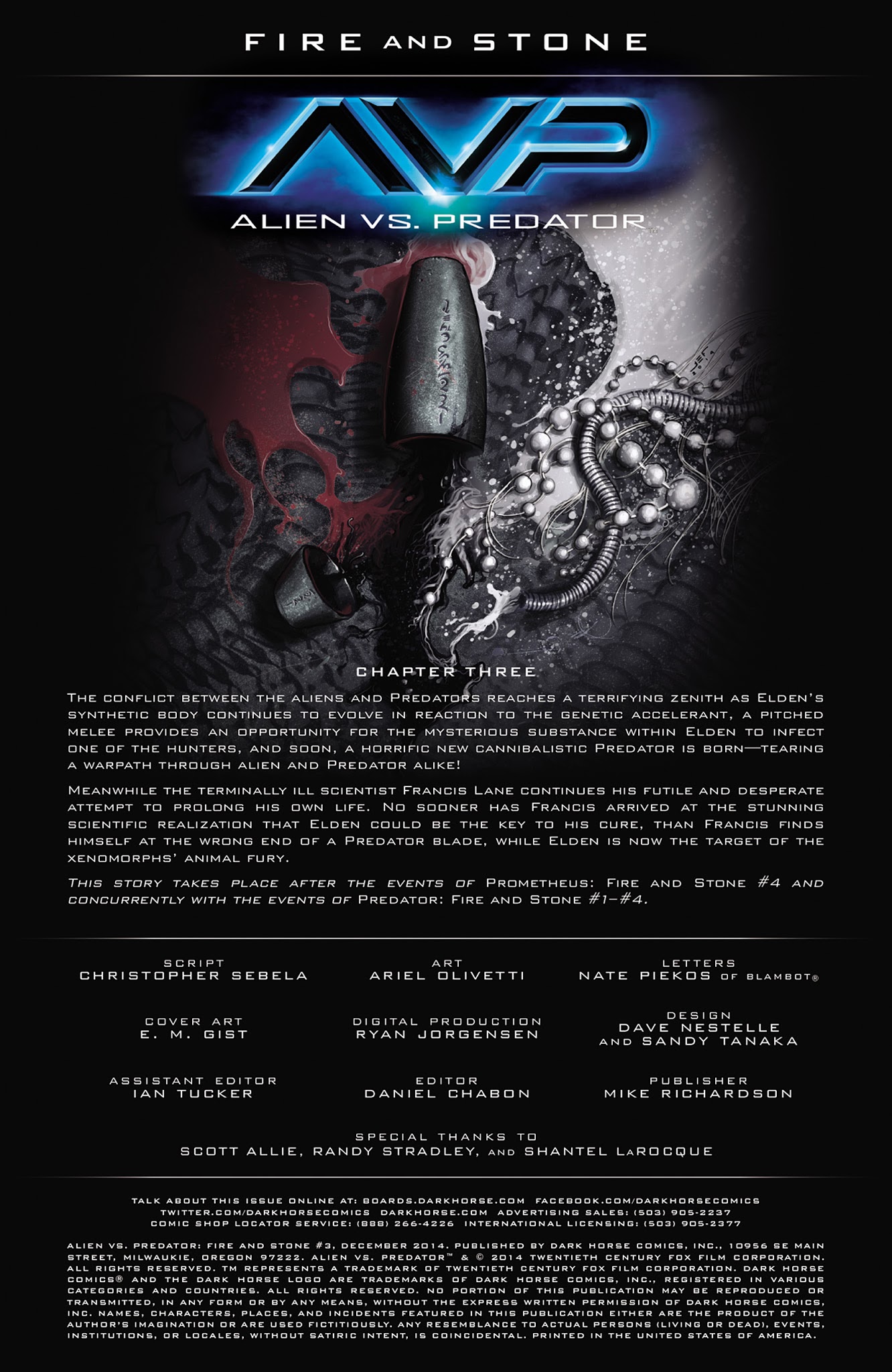 Read online Alien vs. Predator: Fire and Stone comic -  Issue #3 - 2