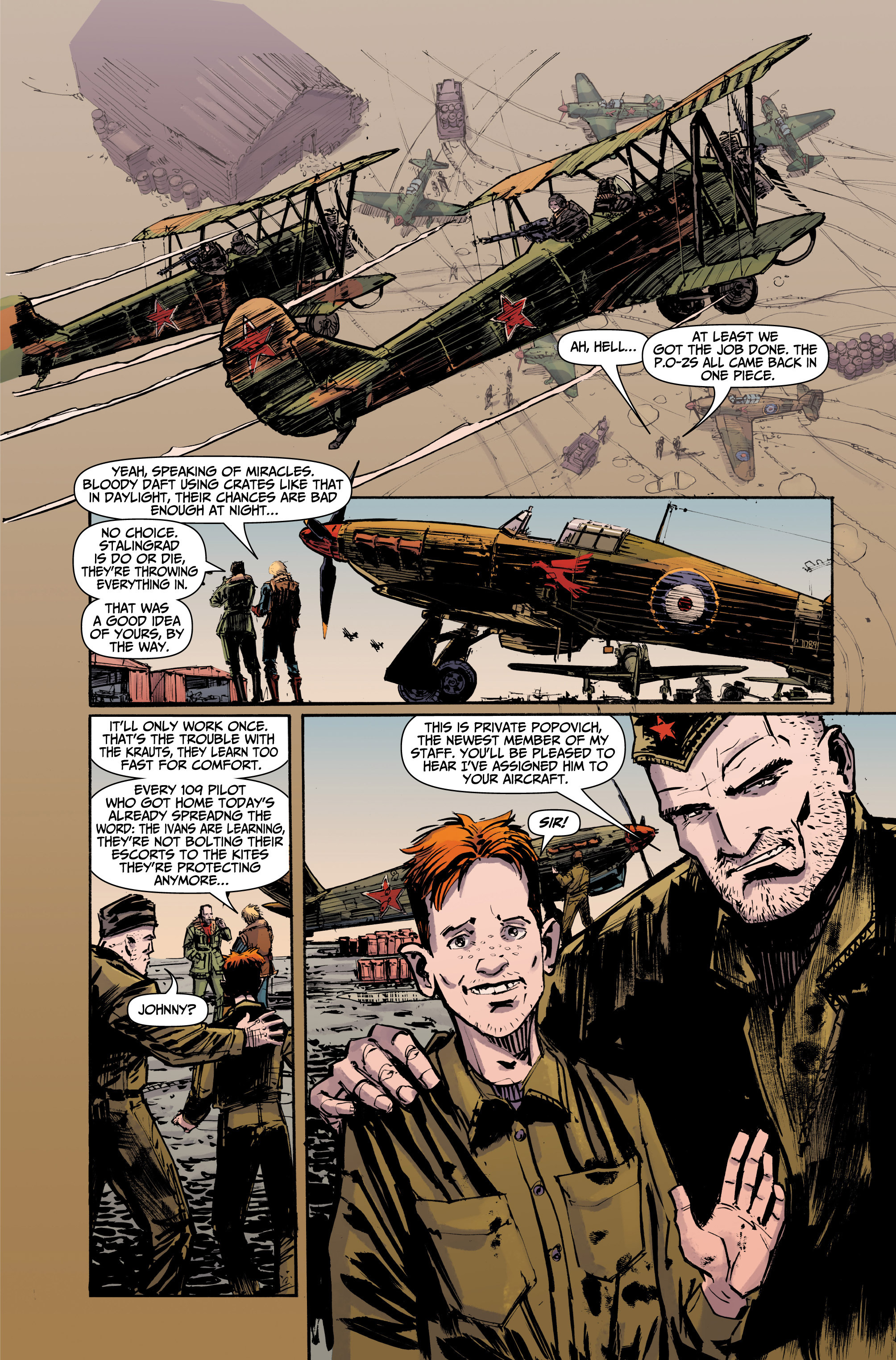 Read online Johnny Red comic -  Issue #1 - 17