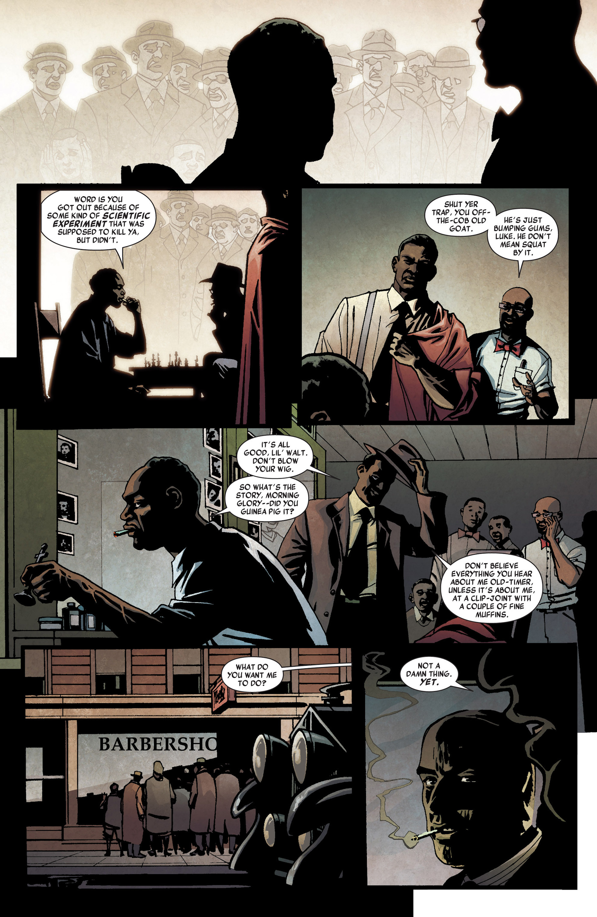Read online Luke Cage Noir comic -  Issue #1 - 8