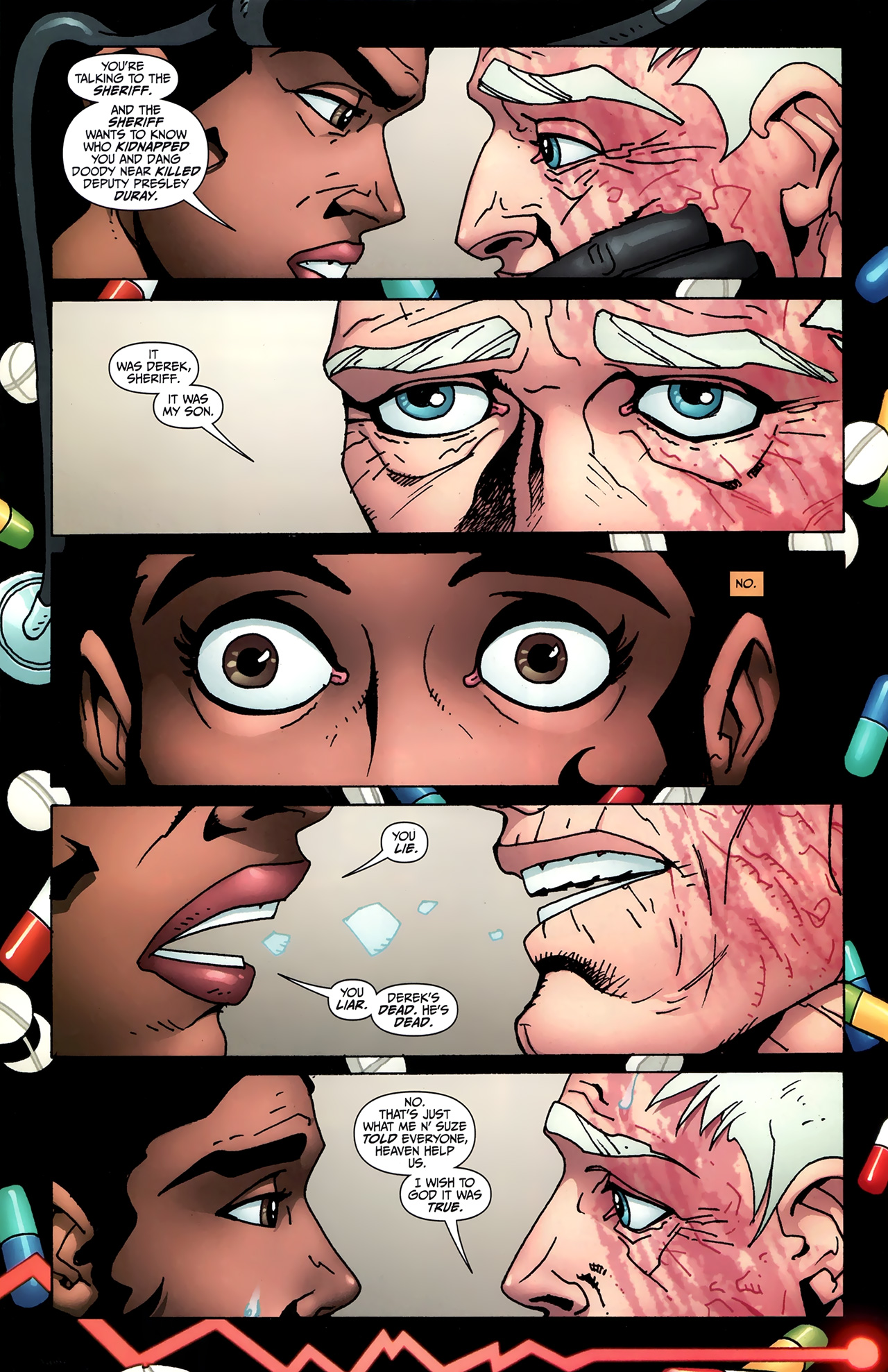 Read online Welcome To Tranquility: One Foot In The Grave comic -  Issue #4 - 5