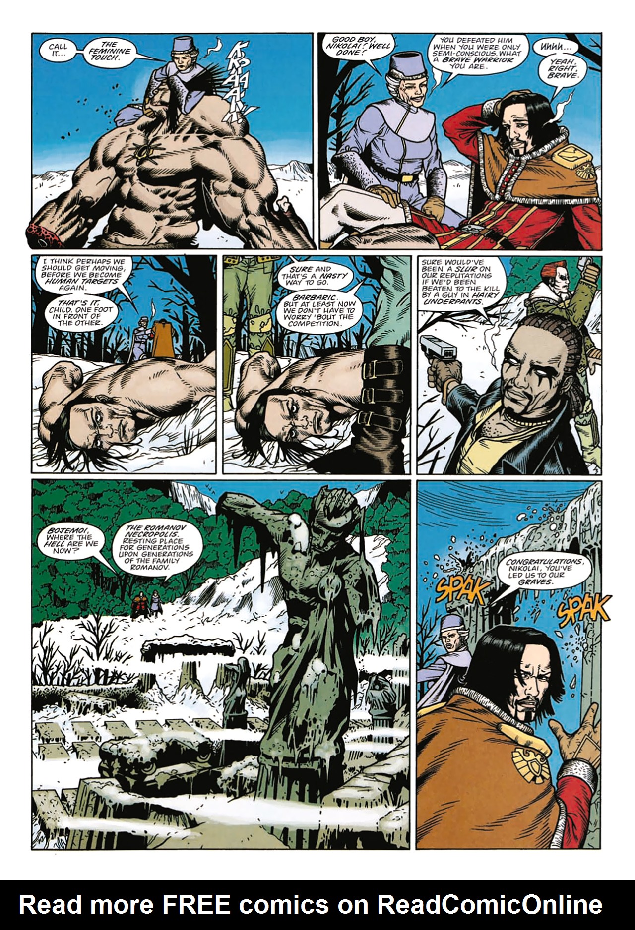 Read online Nikolai Dante comic -  Issue # TPB 2 - 196