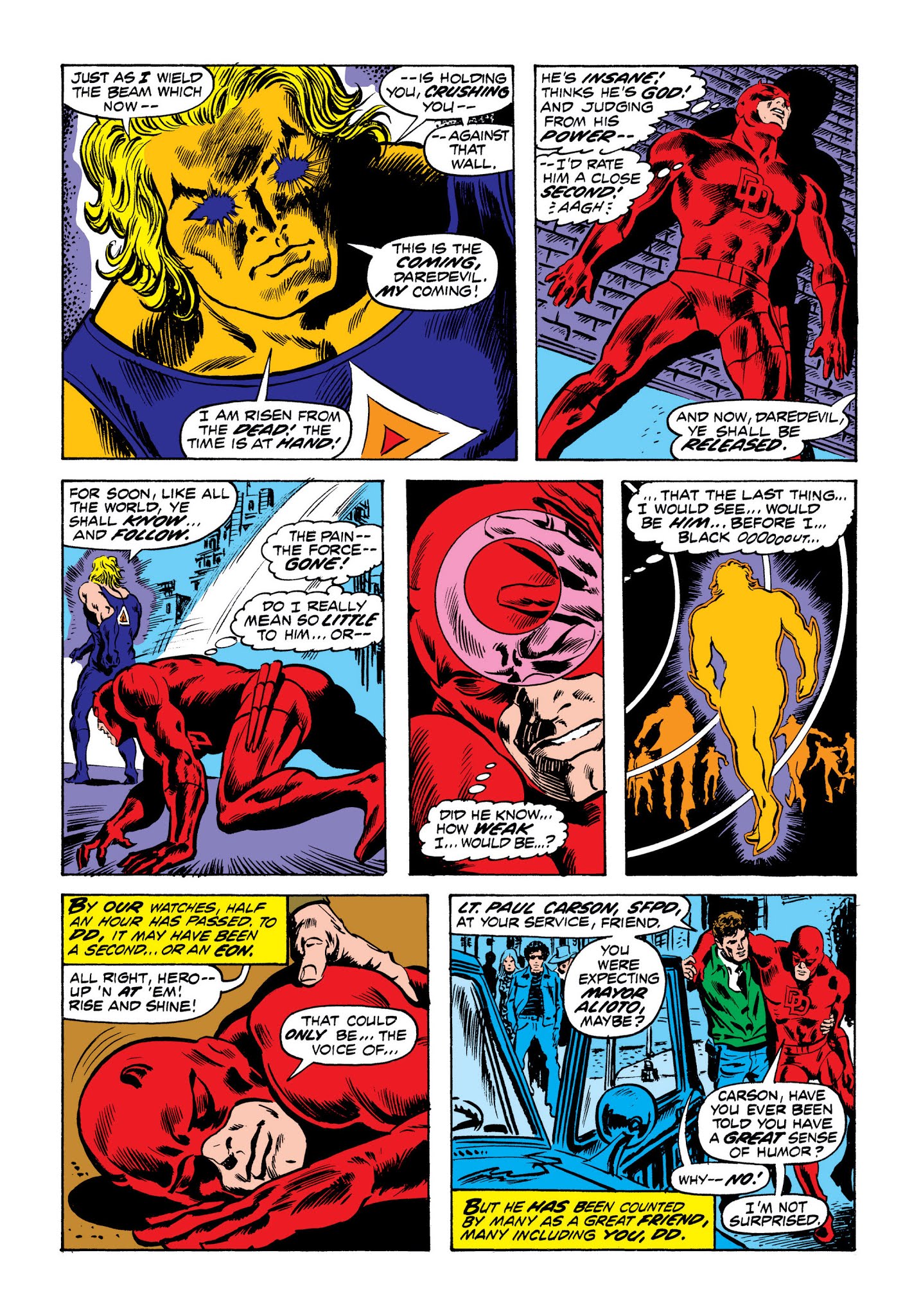 Read online Marvel Masterworks: Daredevil comic -  Issue # TPB 10 (Part 1) - 22