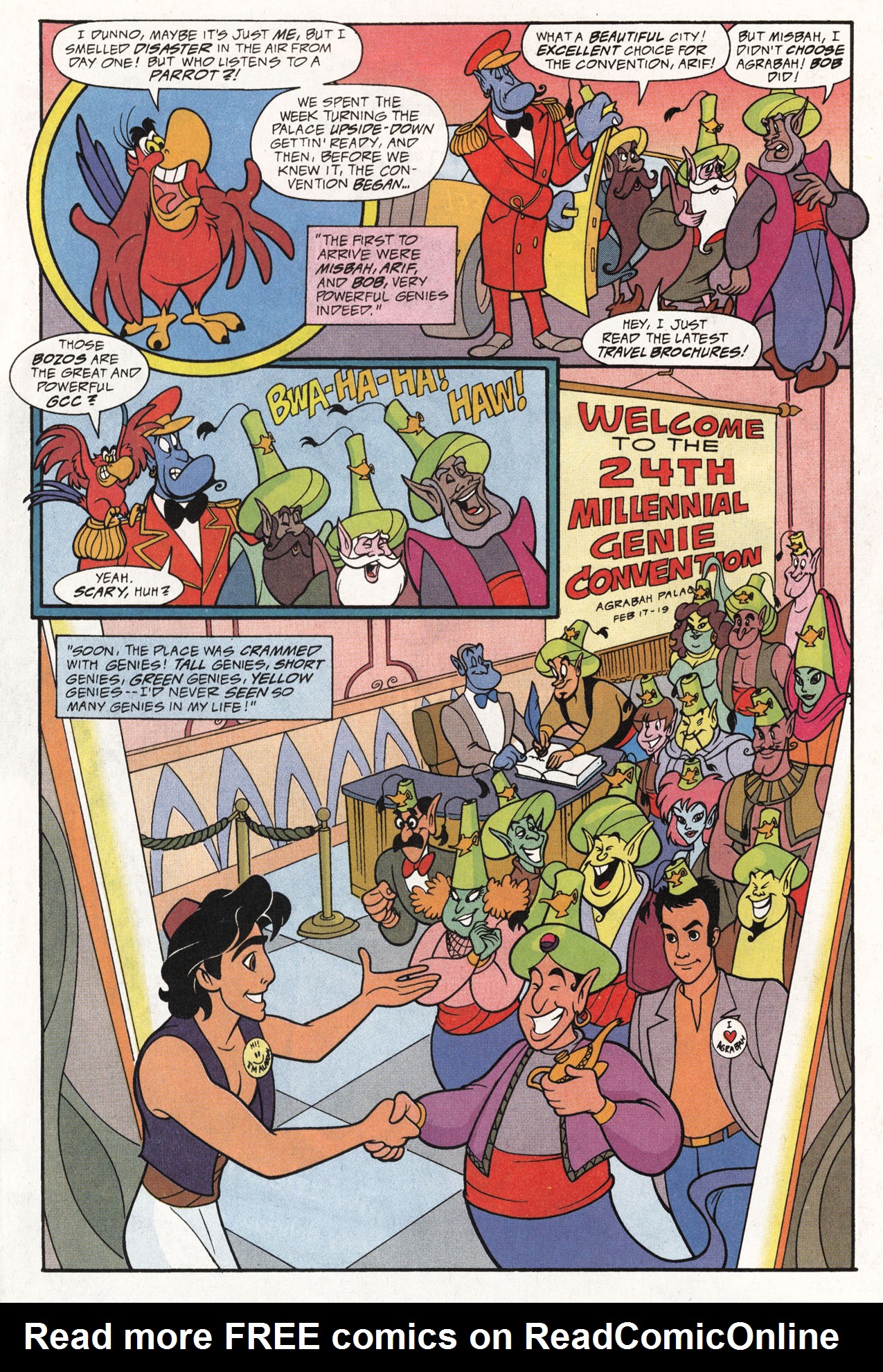 Read online Disney's Aladdin comic -  Issue #7 - 12