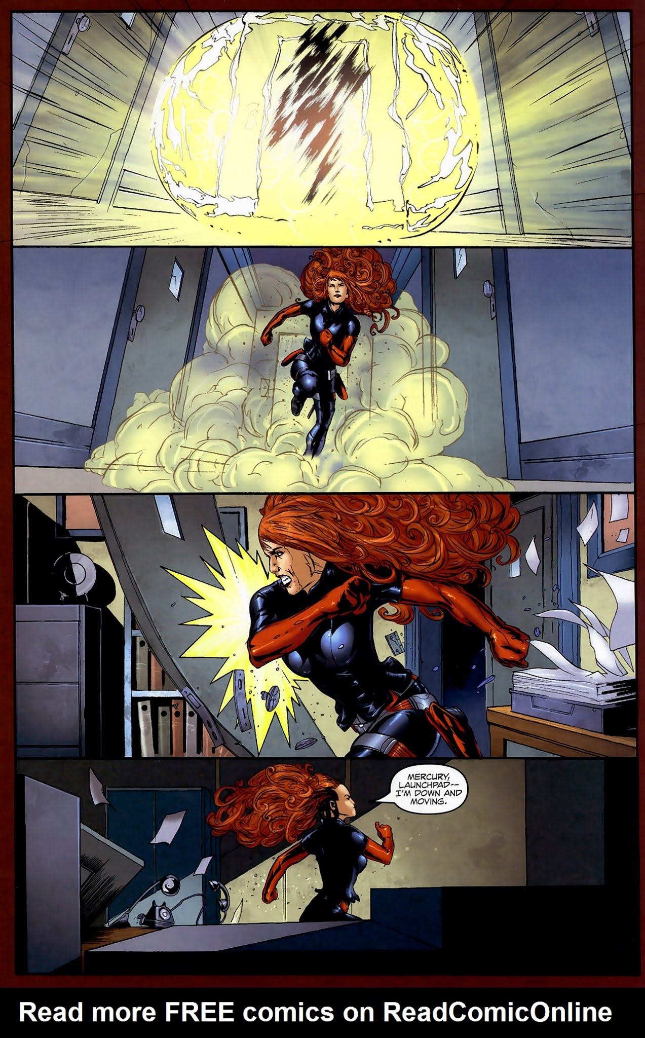 Read online Anna Mercury comic -  Issue #4 - 22