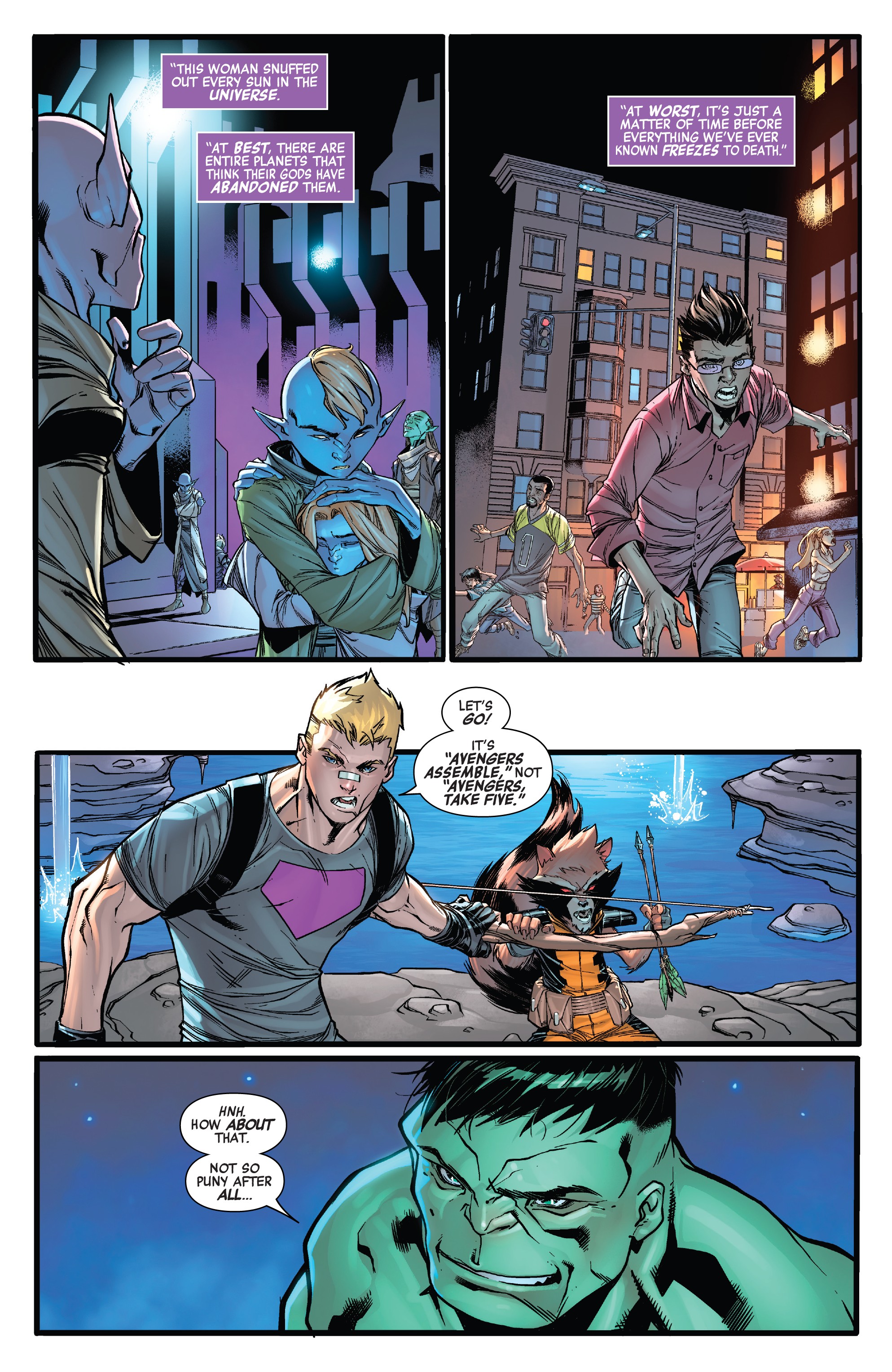 Read online Avengers No Road Home comic -  Issue #8 - 9