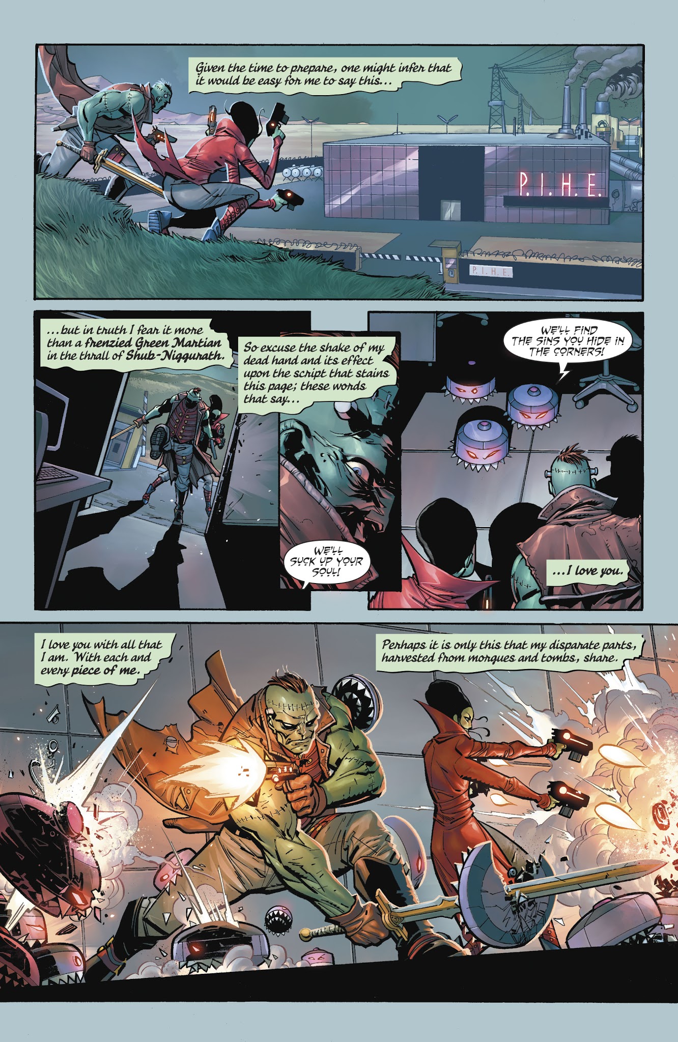 Read online Young Monsters in Love comic -  Issue # Full - 14