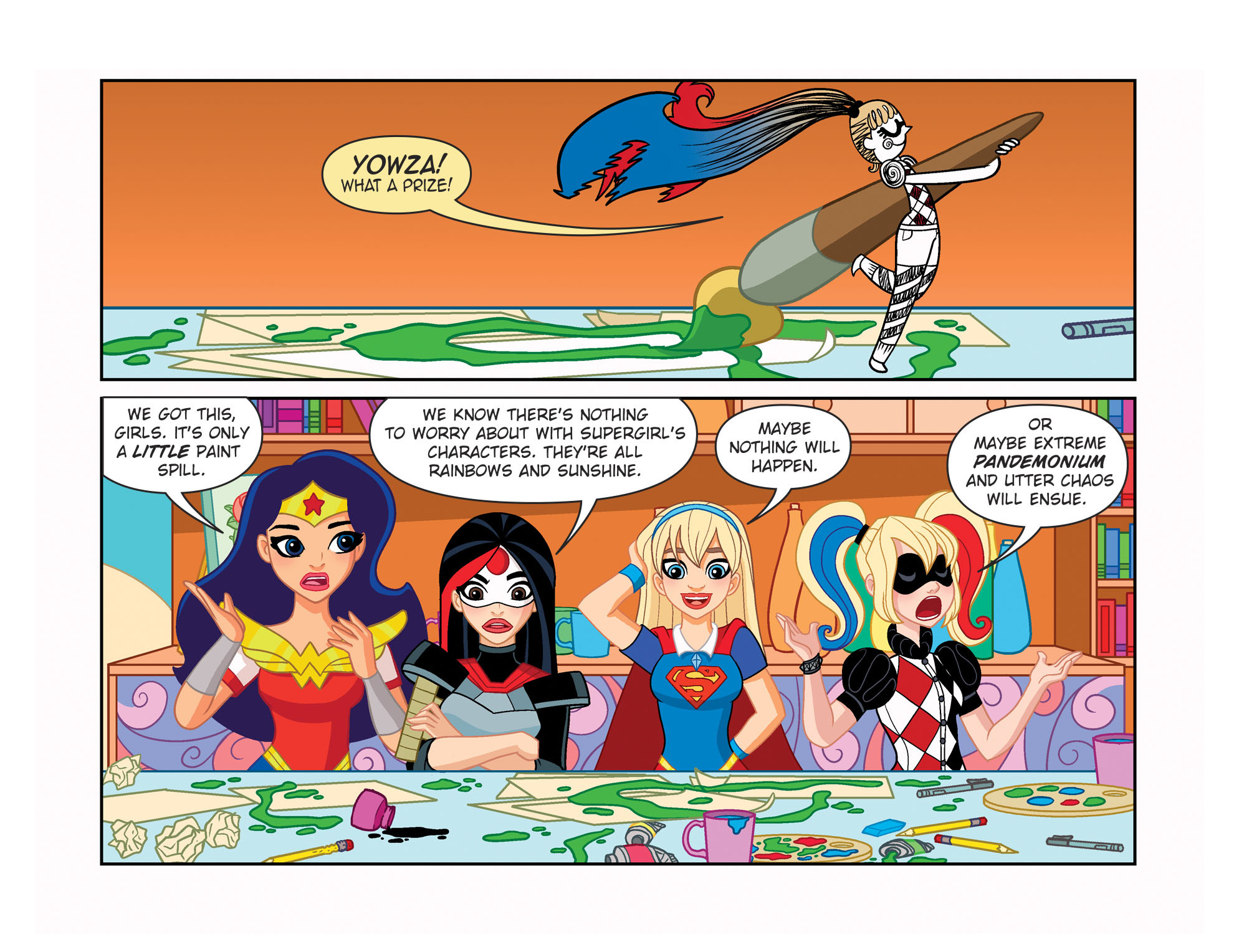 Read online DC Super Hero Girls: Out of the Bottle comic -  Issue #3 - 21