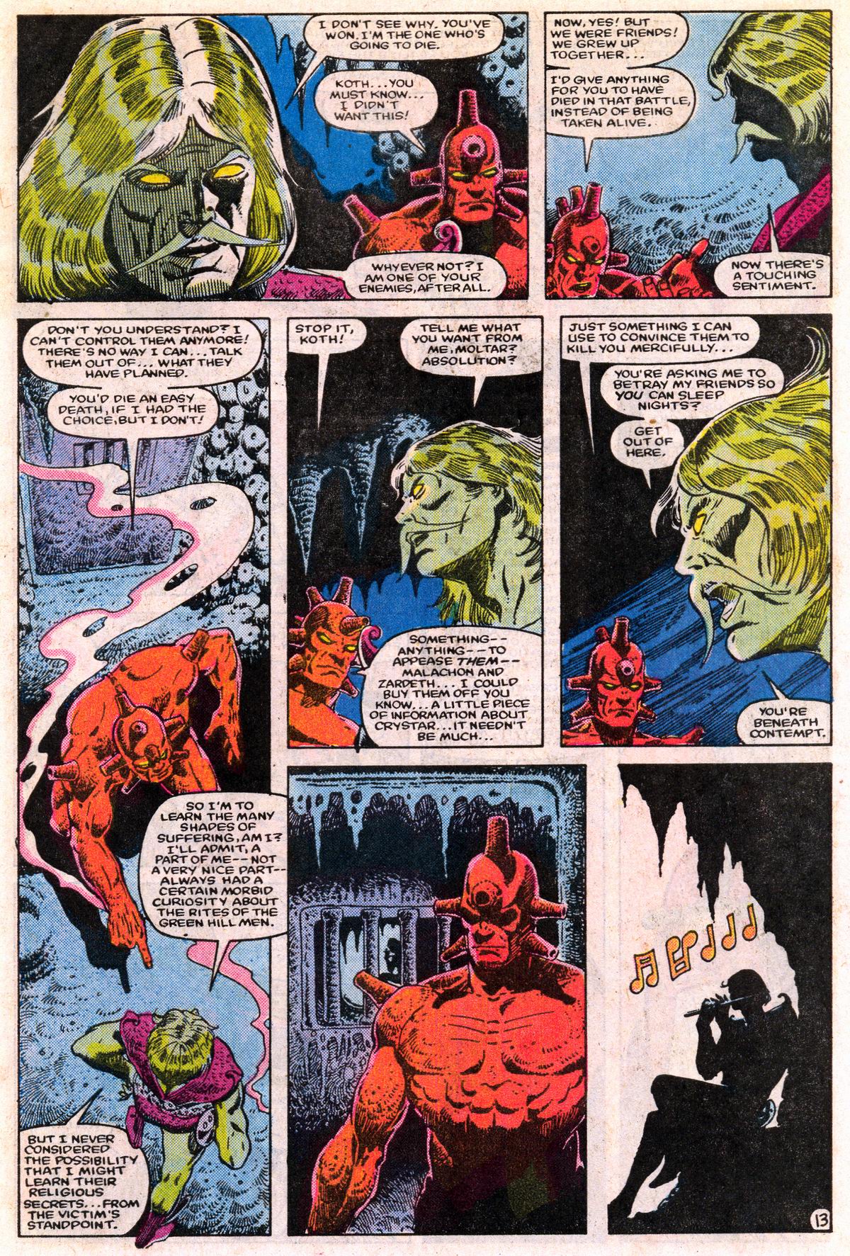Read online The Saga of Crystar, Crystal Warrior comic -  Issue #11 - 14