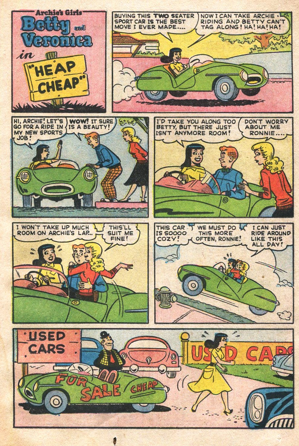 Read online Archie's Girls Betty and Veronica comic -  Issue #4 - 69