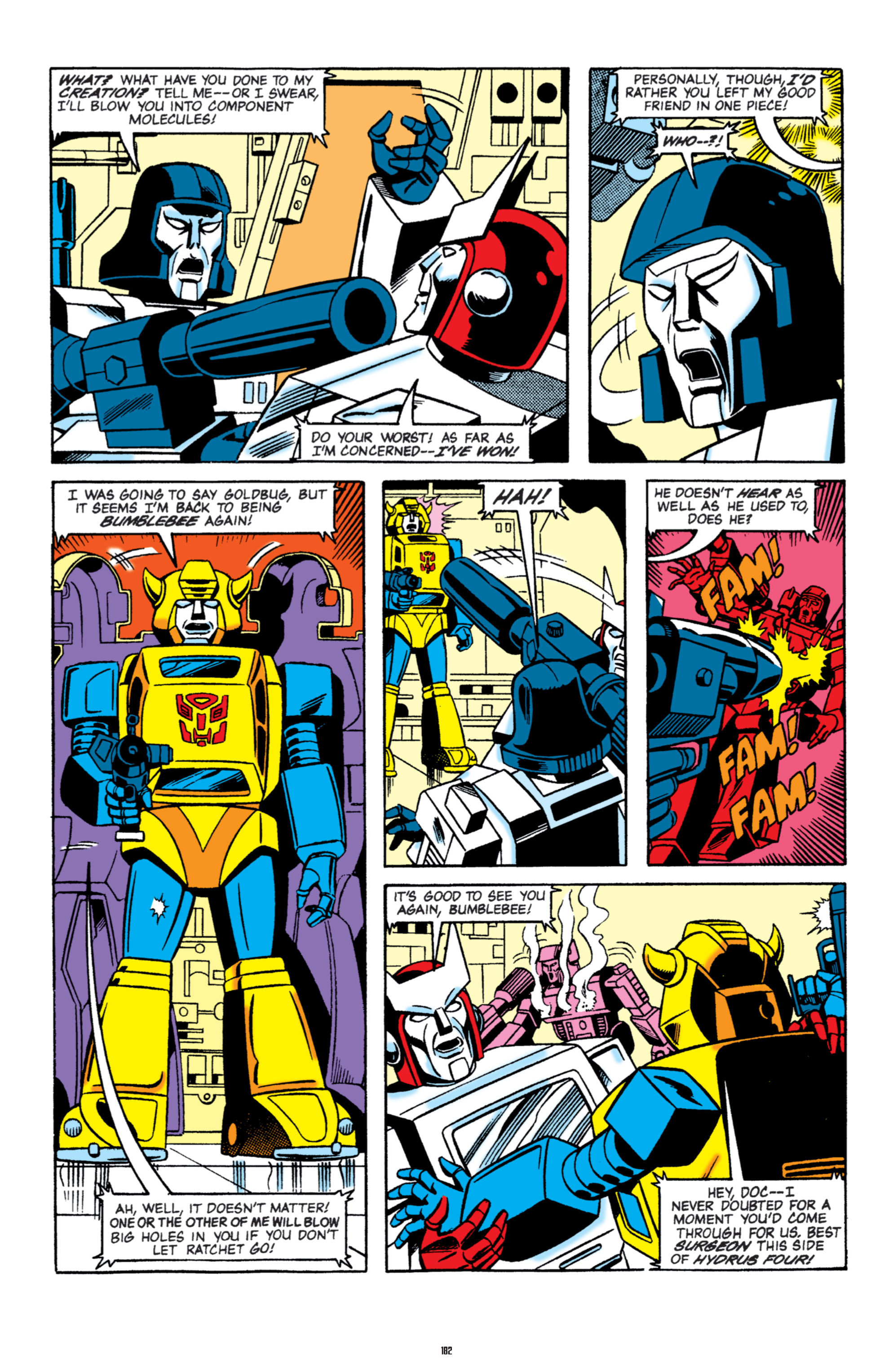 Read online The Transformers Classics comic -  Issue # TPB 5 - 183