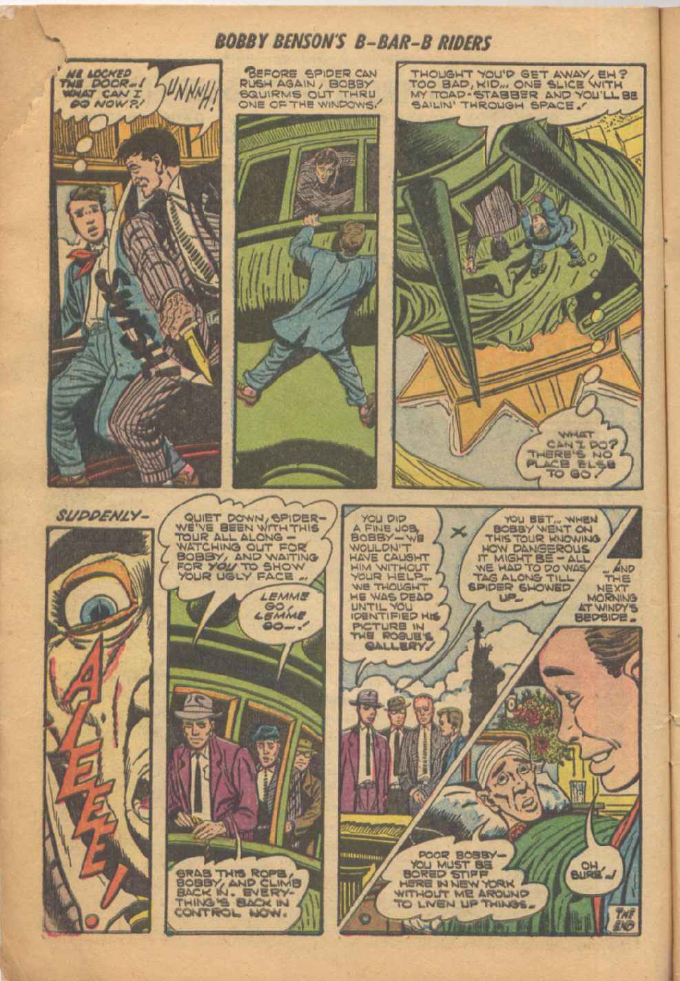 Read online Bobby Benson's B-Bar-B Riders comic -  Issue #20 - 10