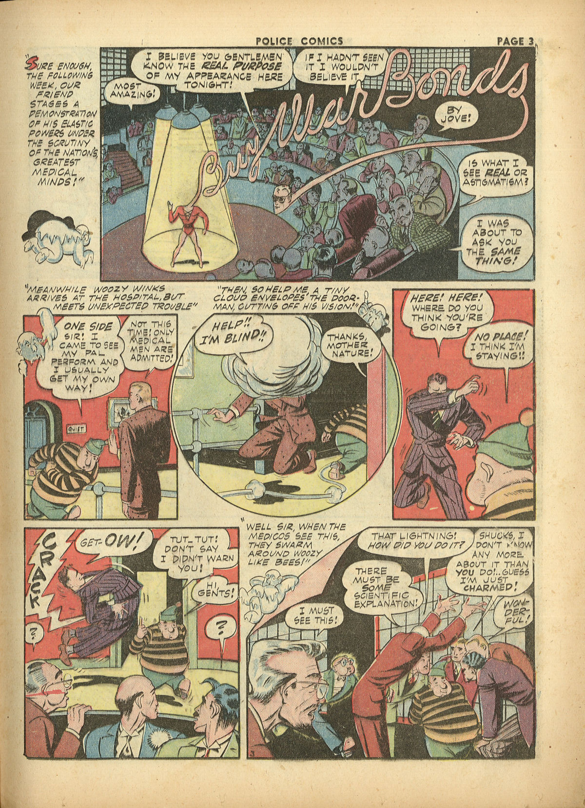 Read online Police Comics comic -  Issue #15 - 5