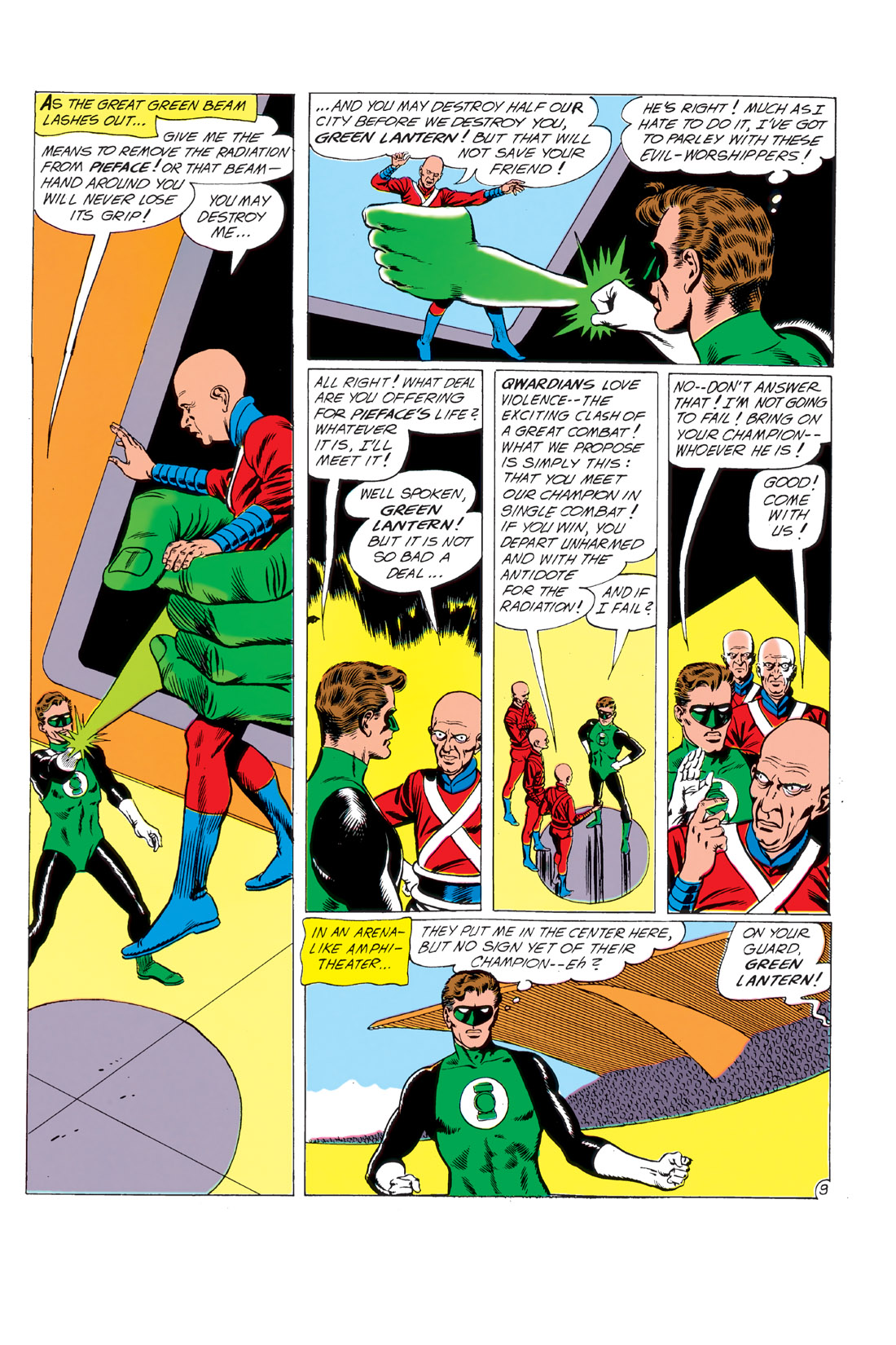 Read online Green Lantern (1960) comic -  Issue #4 - 10