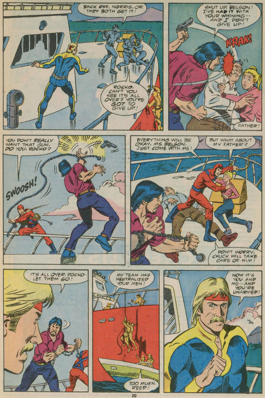 Read online Chuck Norris and the Karate Kommandos comic -  Issue #4 - 21