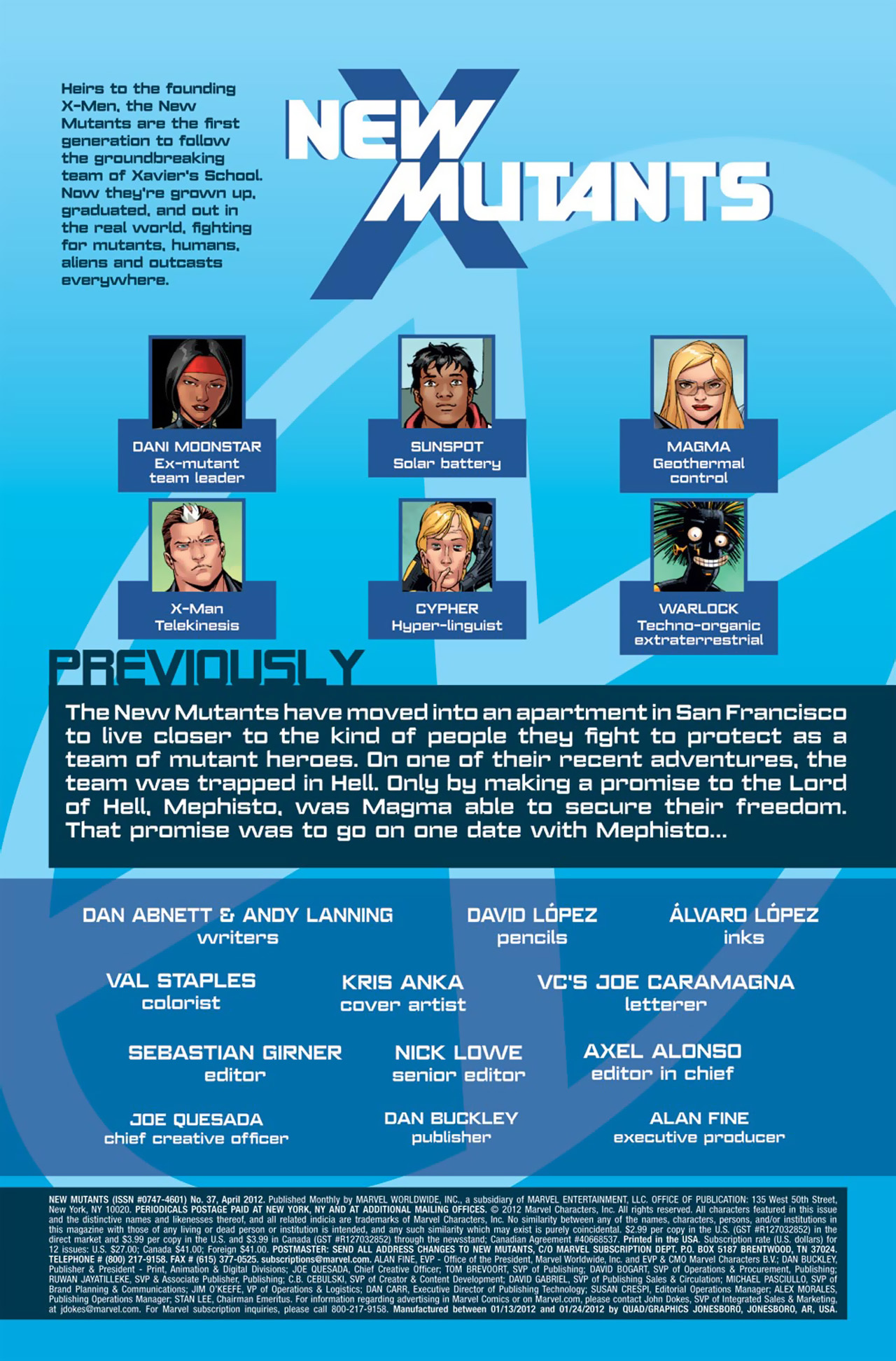 New Mutants (2009) Issue #37 #37 - English 2