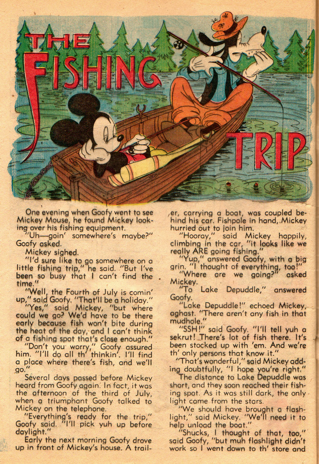 Read online Walt Disney's Comics and Stories comic -  Issue #70 - 34