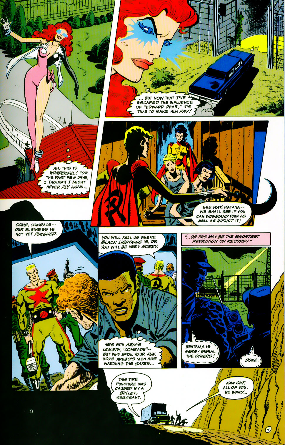 Read online The Outsiders (1985) comic -  Issue #12 - 12