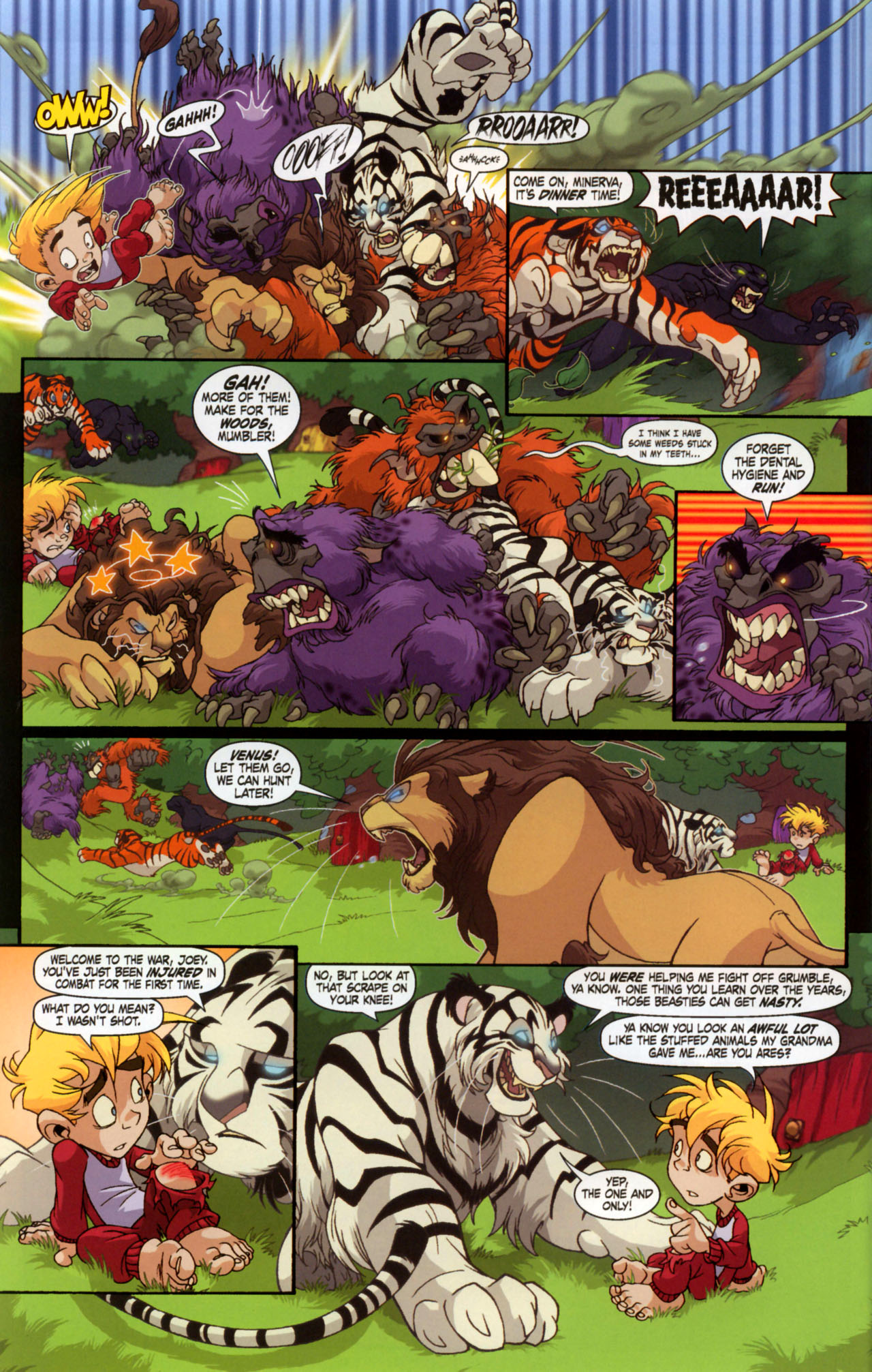 Read online Lions, Tigers and Bears comic -  Issue #2 - 4