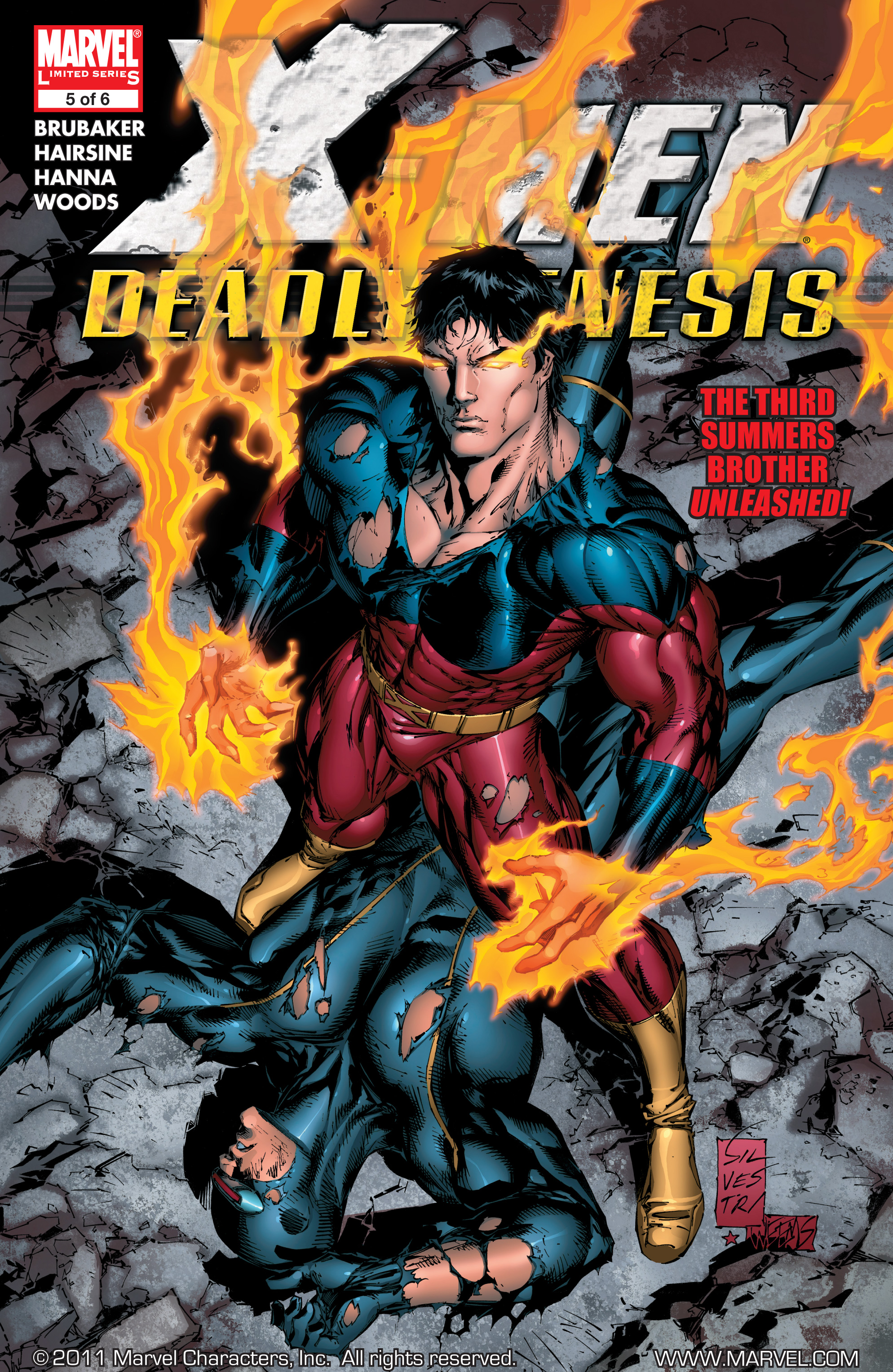 Read online X-Men: Deadly Genesis comic -  Issue #5 - 1