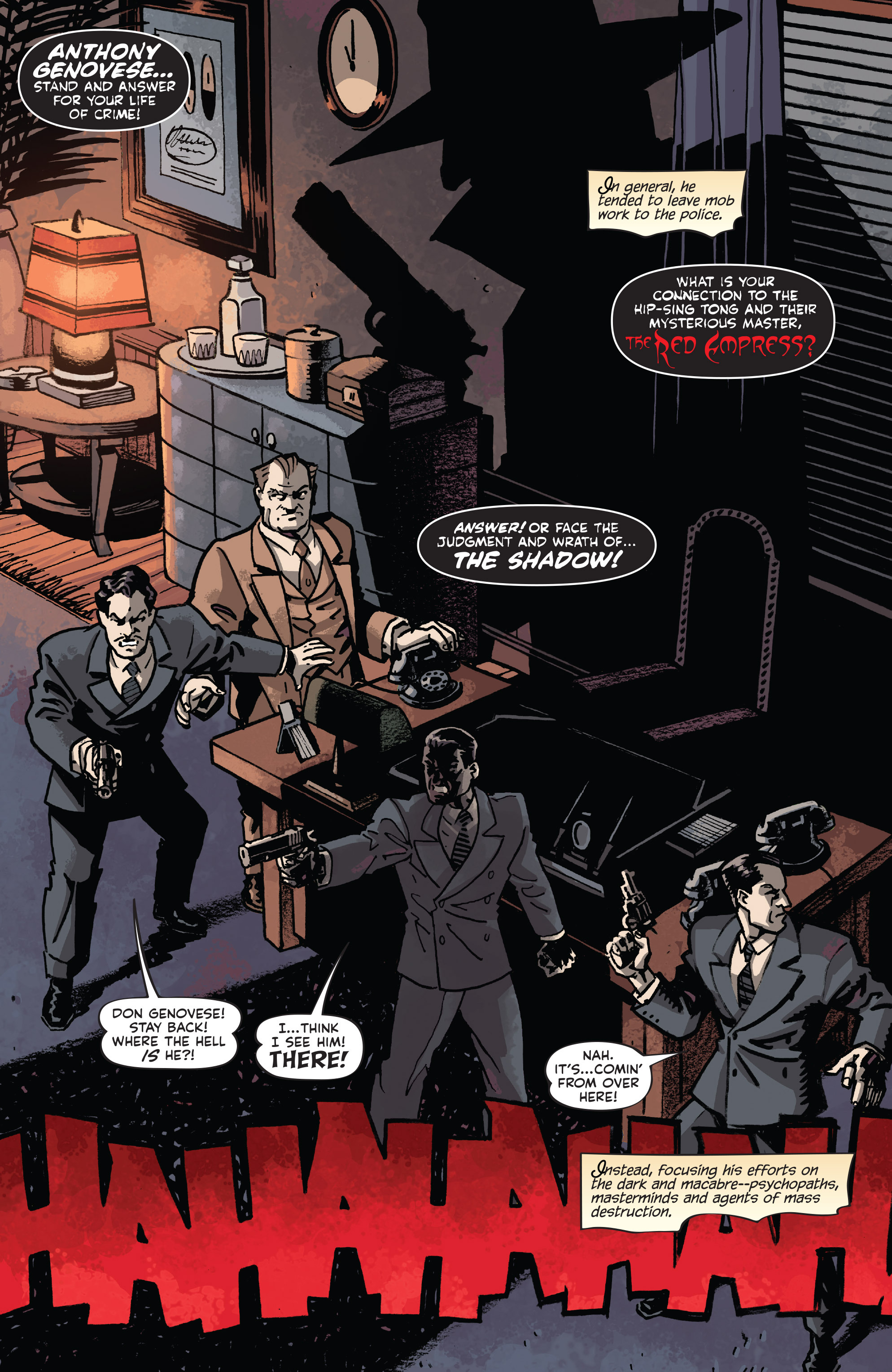 Read online The Shadow: The Death of Margot Lane comic -  Issue #3 - 3