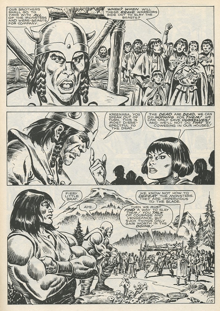 Read online The Savage Sword Of Conan comic -  Issue #141 - 21
