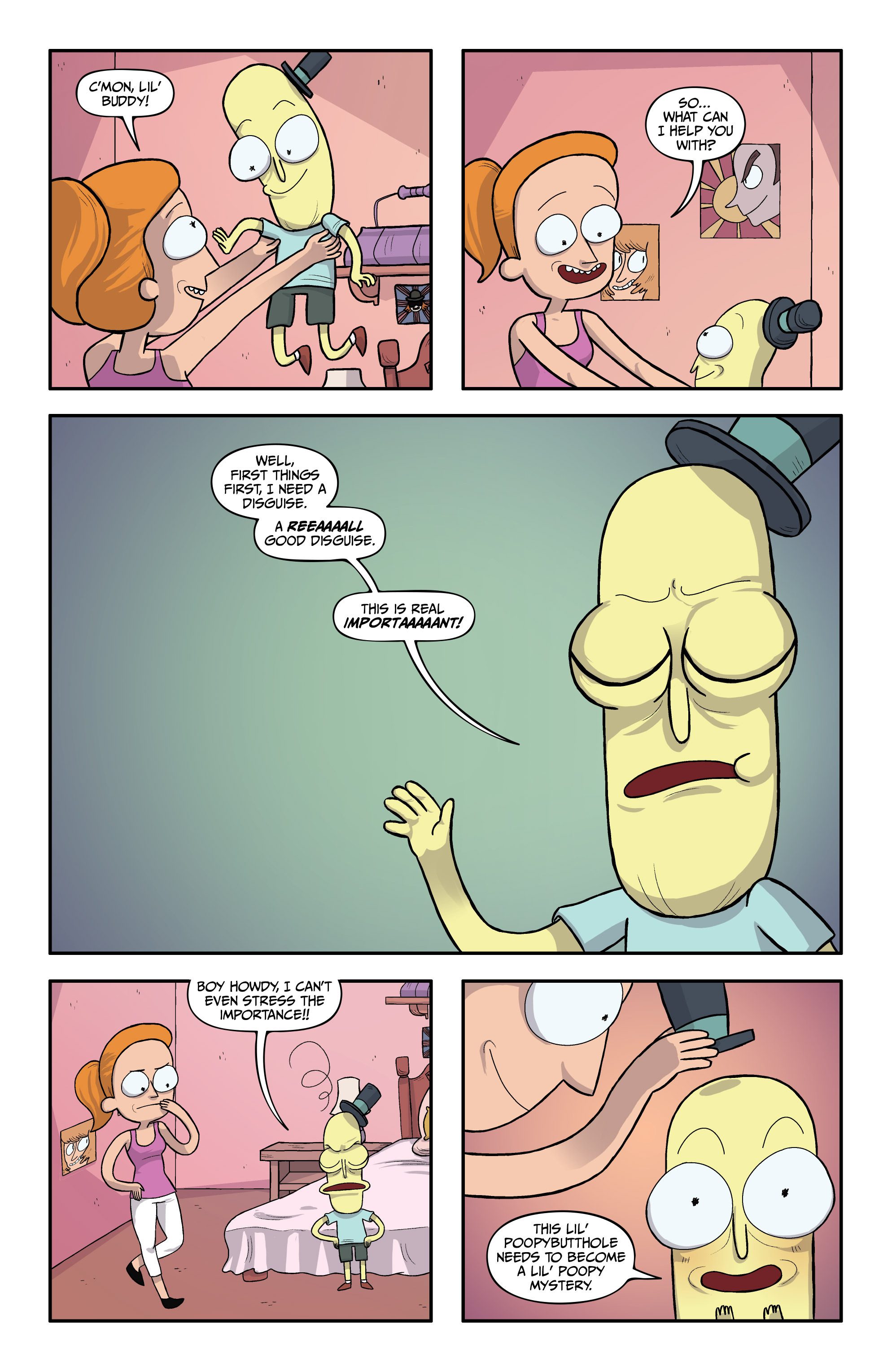 Read online Rick and Morty: Lil' Poopy Superstar comic -  Issue #1 - 9