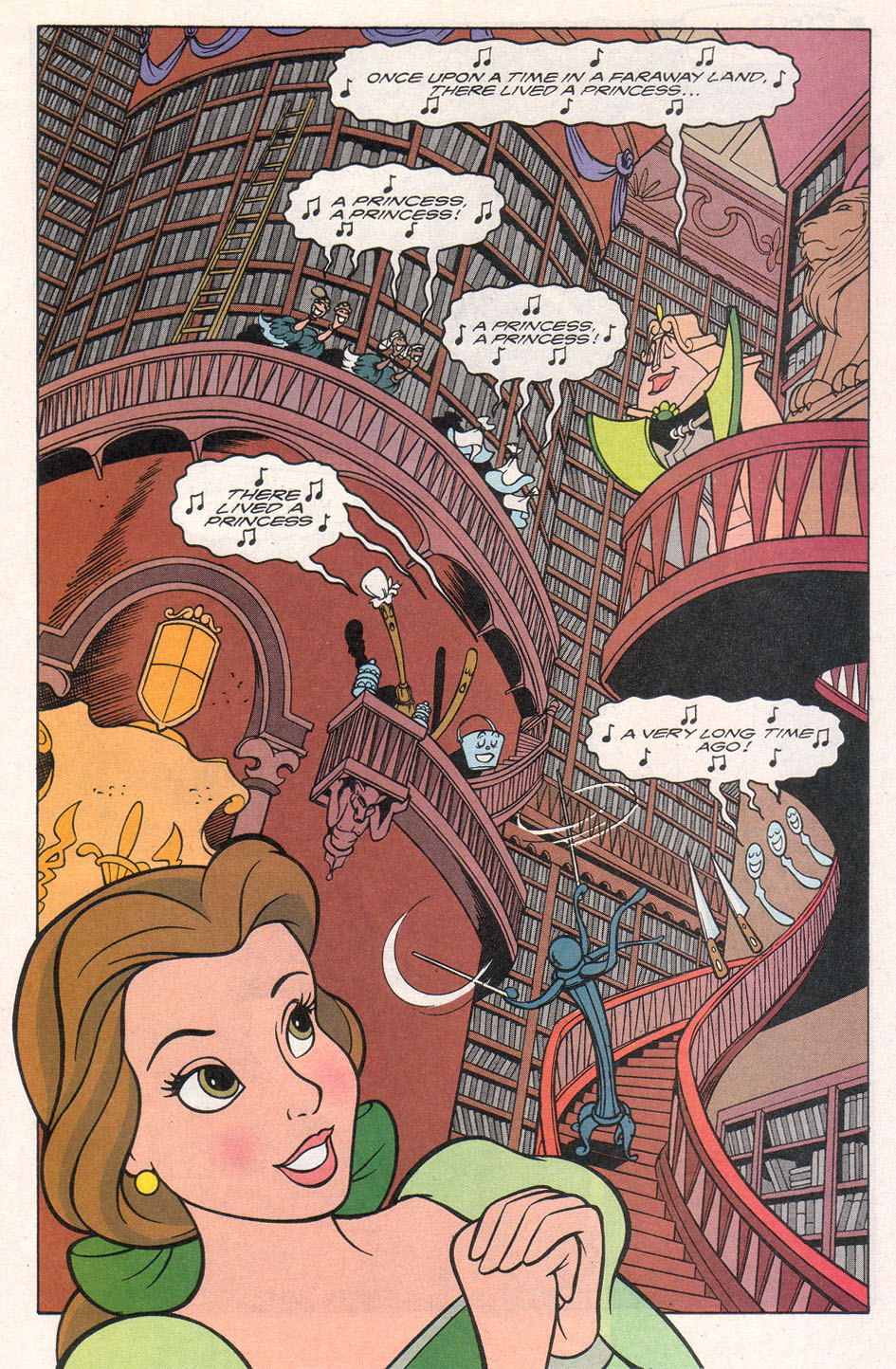 Read online Disney's Beauty and the Beast comic -  Issue #12 - 22