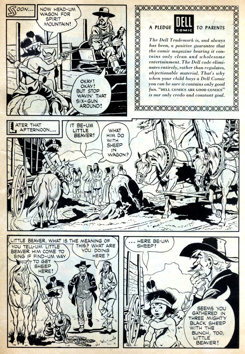 Read online Four Color Comics comic -  Issue #744 - 35