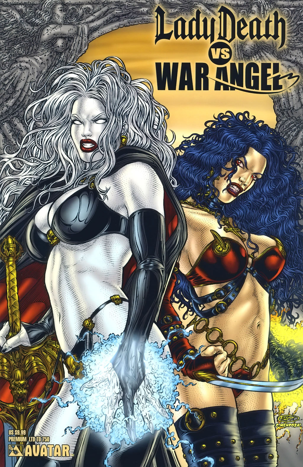 Read online Brian Pulido's Lady Death vs War Angel comic -  Issue # Full - 3